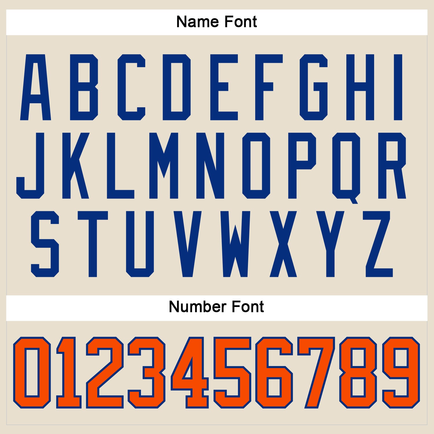 Custom Cream Orange-Royal Hockey Lace Neck Jersey view 5
