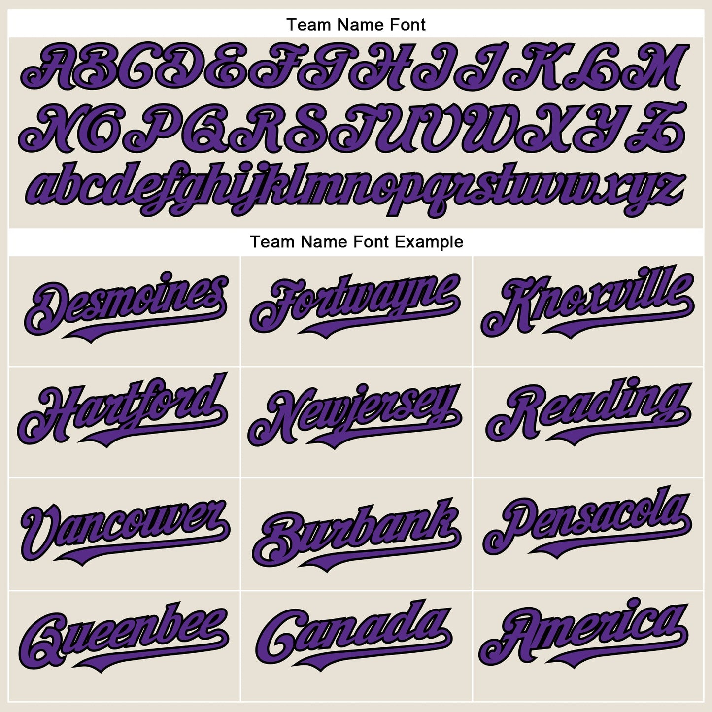 Custom Cream Purple-Black Authentic Baseball Jersey view 4