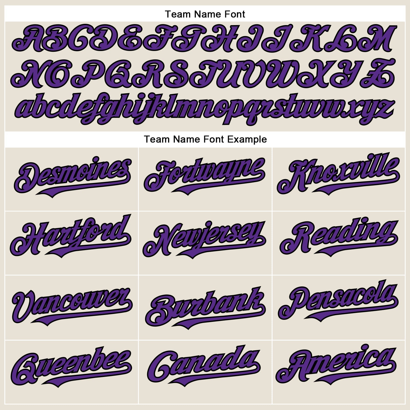 Custom Cream Purple-Black Authentic Baseball Jersey view 4