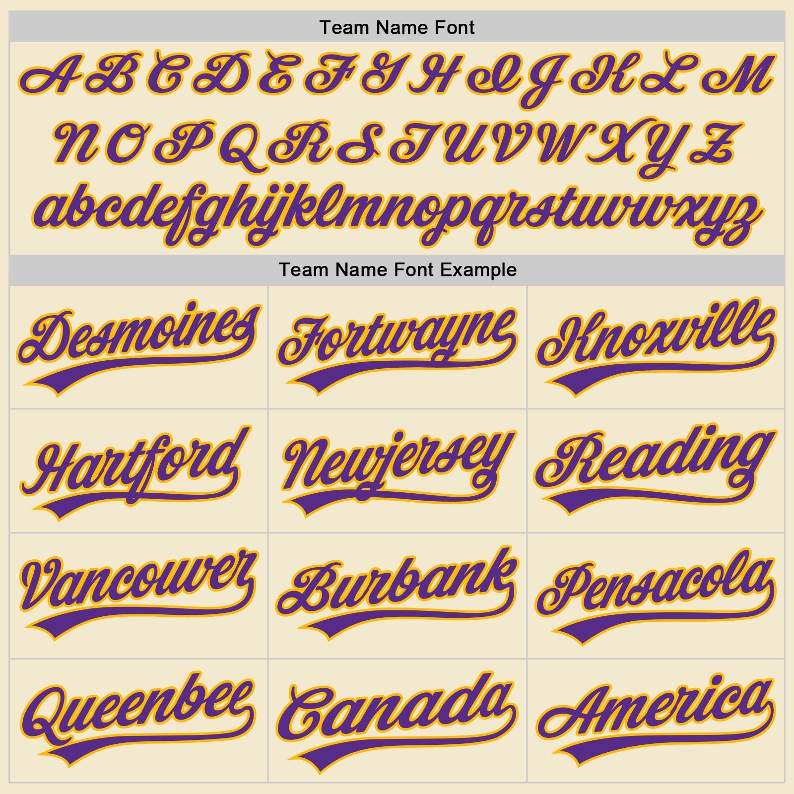 Custom Cream Purple-Gold Authentic Throwback Baseball Jersey view 4