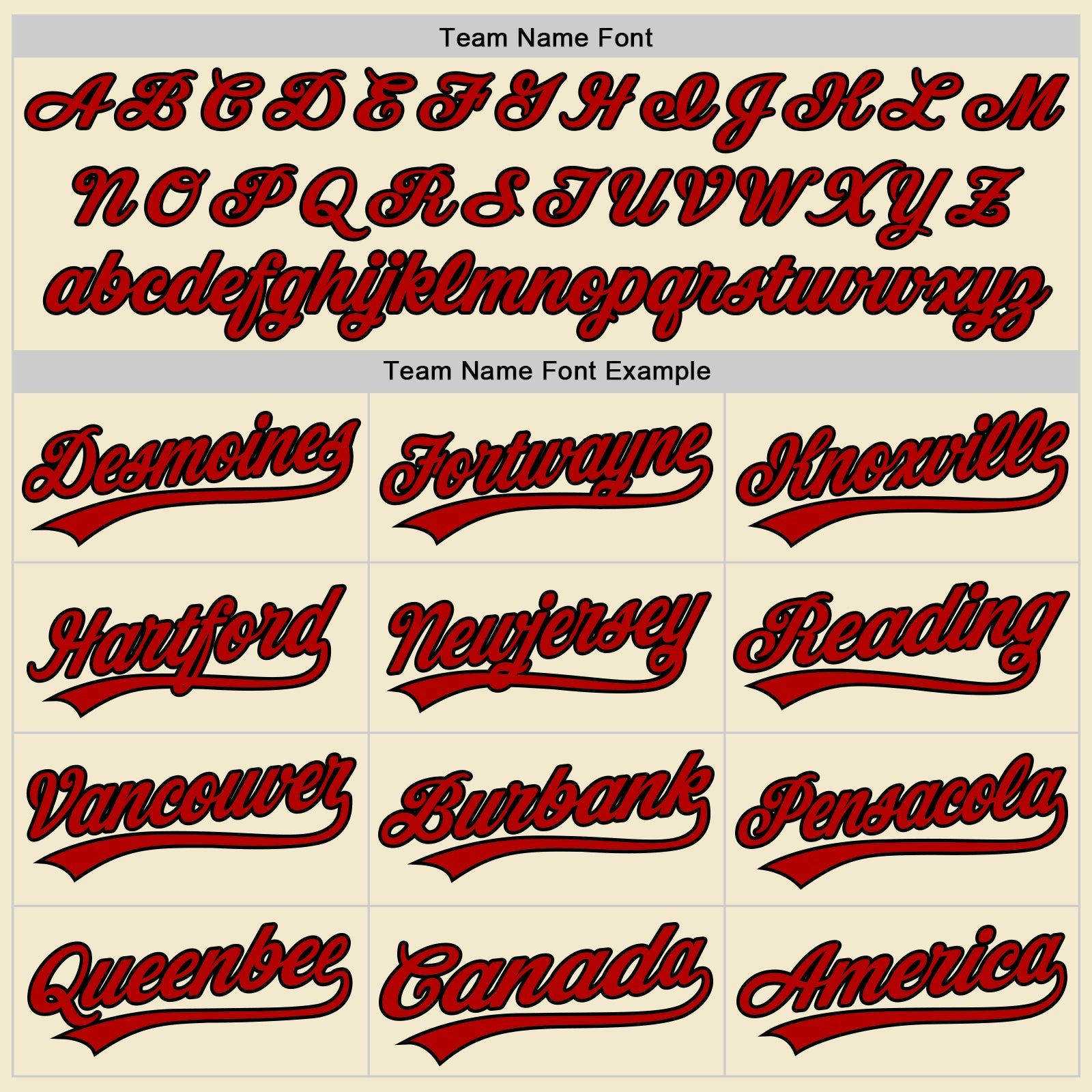 Custom Cream Red-Black Authentic Throwback Baseball Jersey view 4