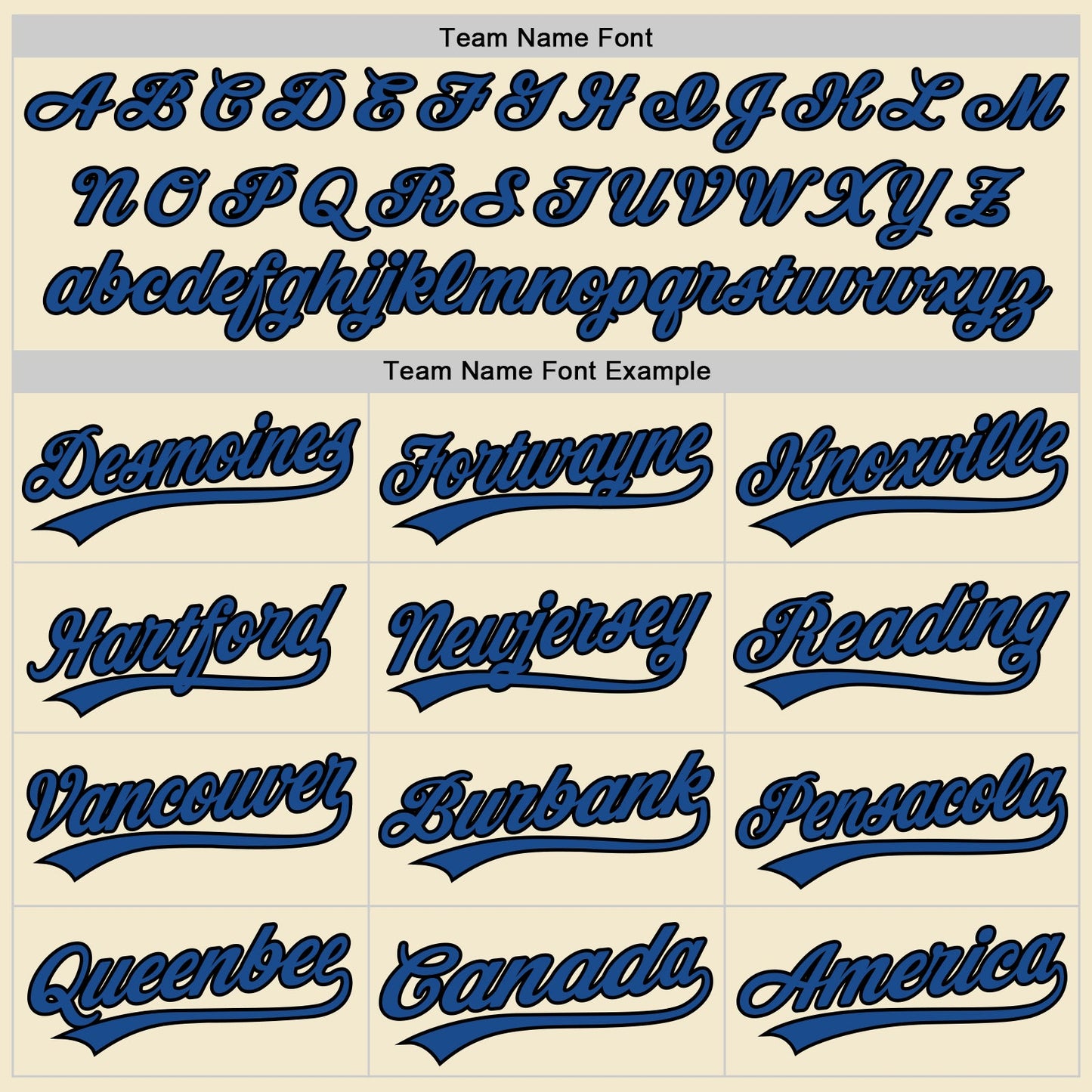 Custom Cream Black-Blue Authentic Throwback Baseball Jersey view 4