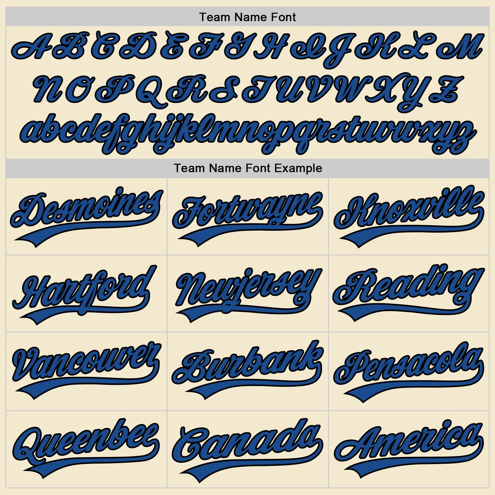 Custom Cream Black-Blue Authentic Throwback Baseball Jersey view 4