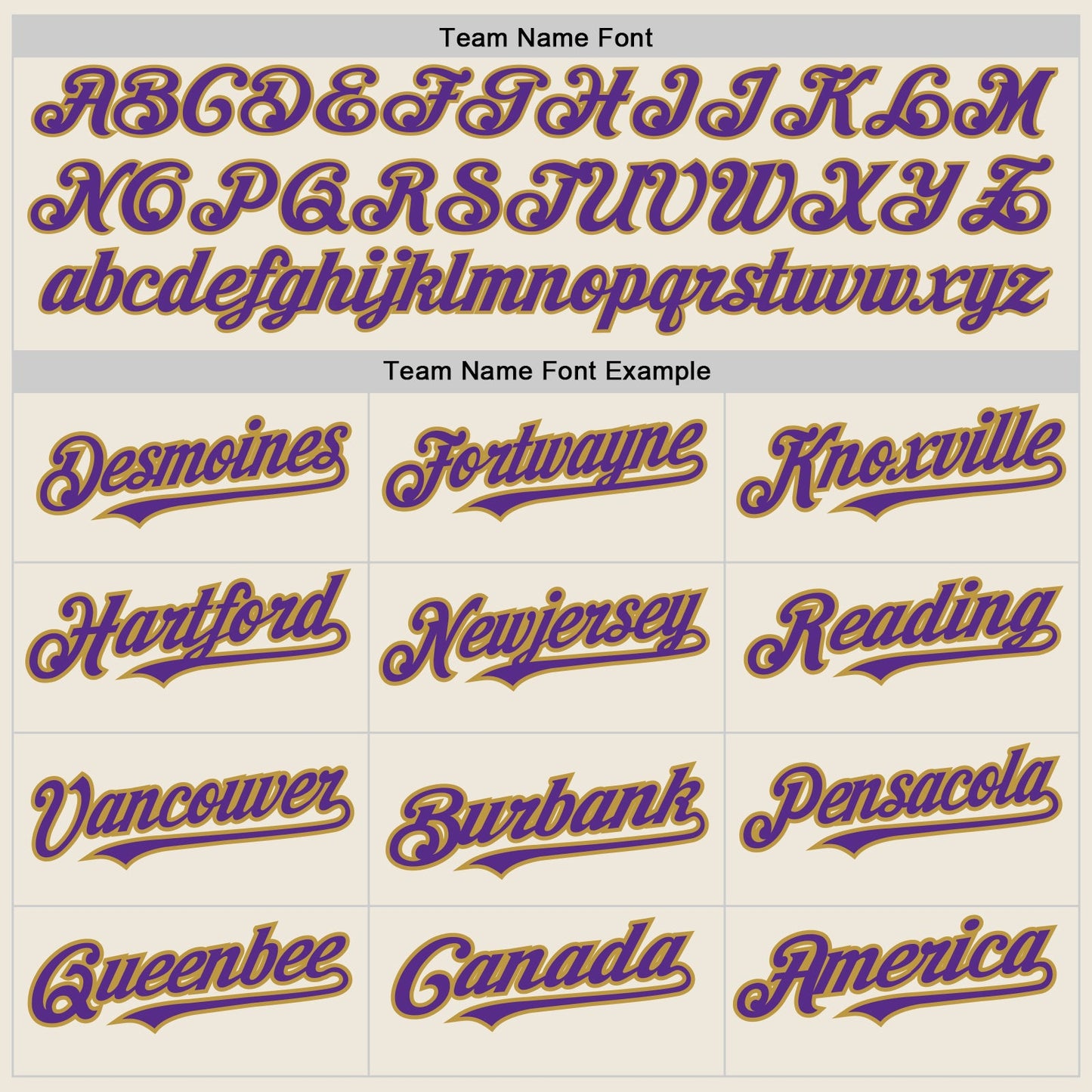Custom Cream Gray Pinstripe Purple-Old Gold Authentic Baseball Jersey view 4