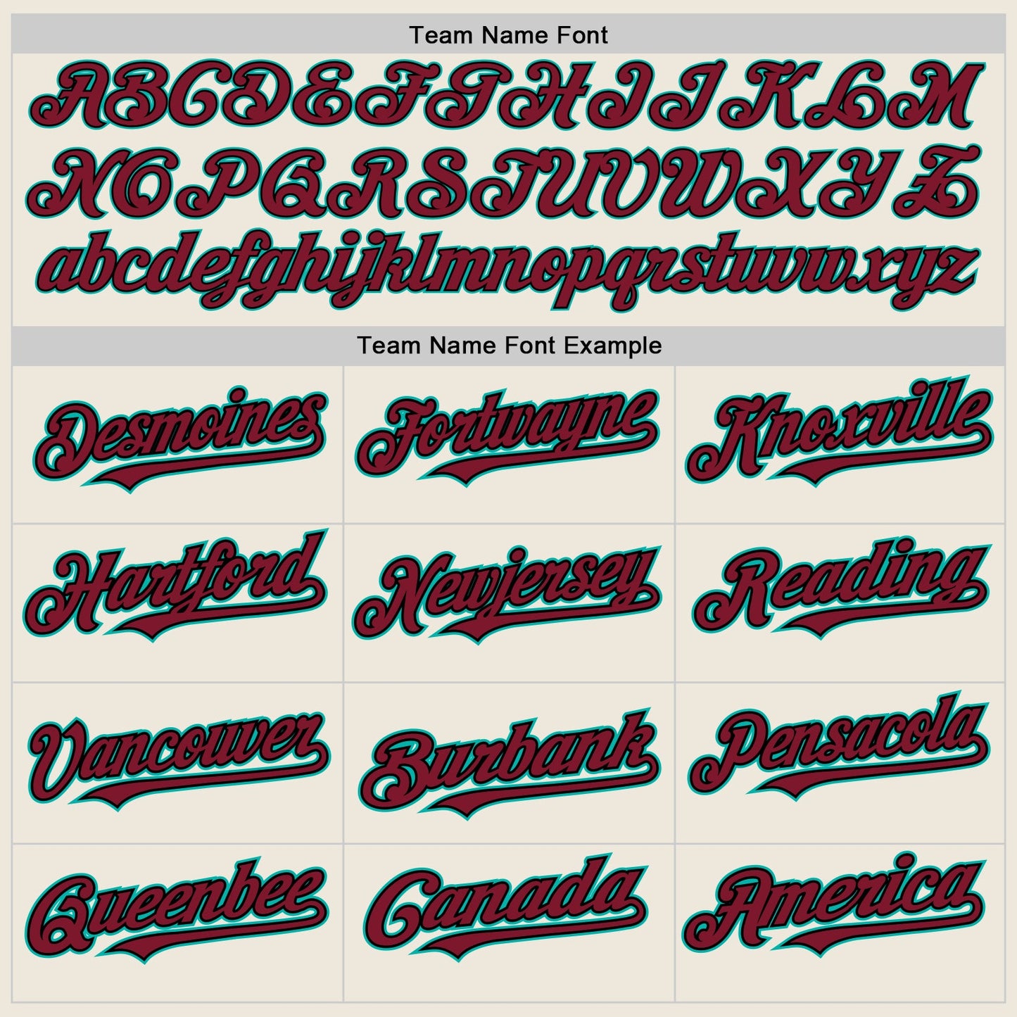 Custom Cream (Black Aqua Pinstripe) Crimson Black-Aqua Authentic Baseball Jersey view 4