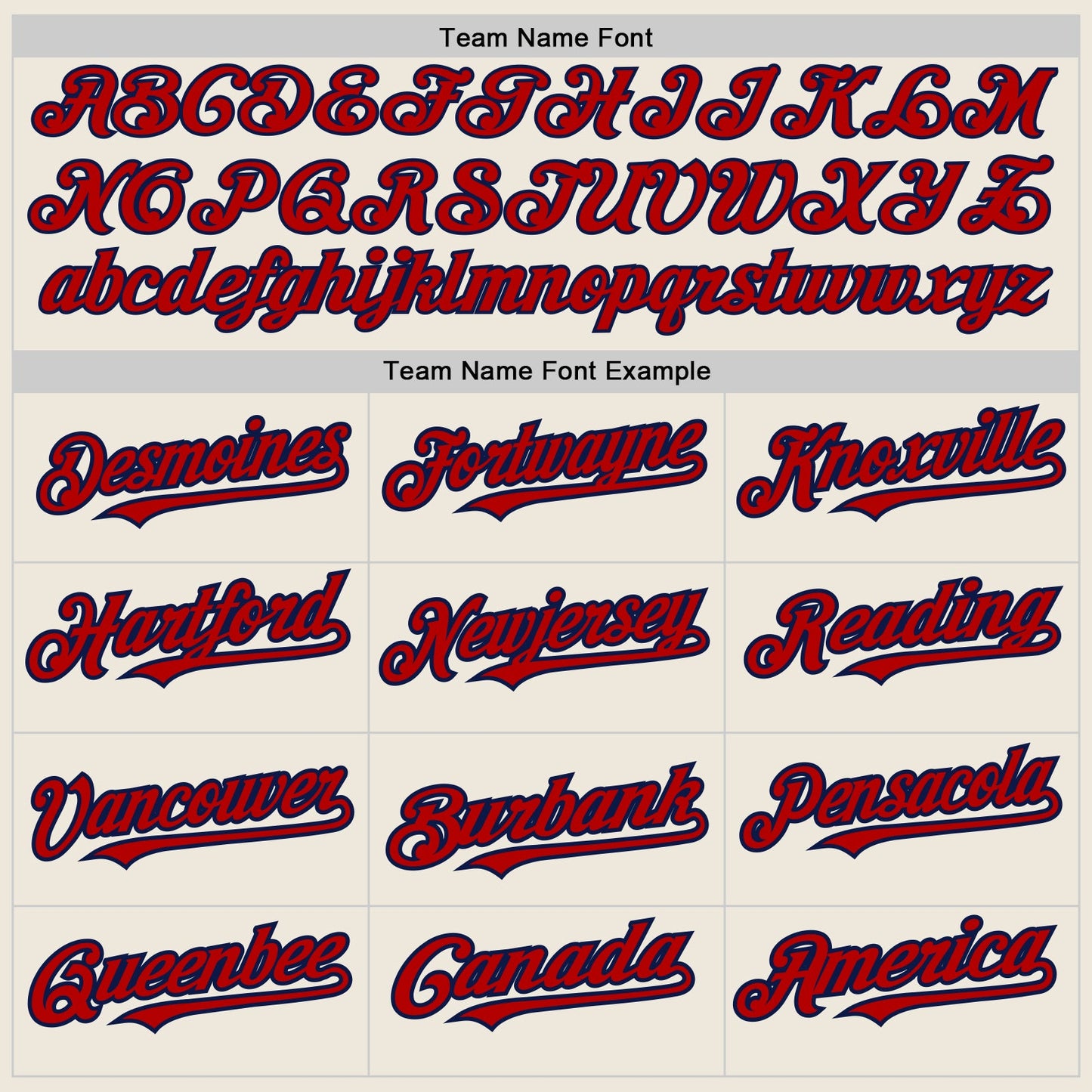 Custom Cream (Navy Red Pinstripe) Red-Navy Authentic Baseball Jersey view 4
