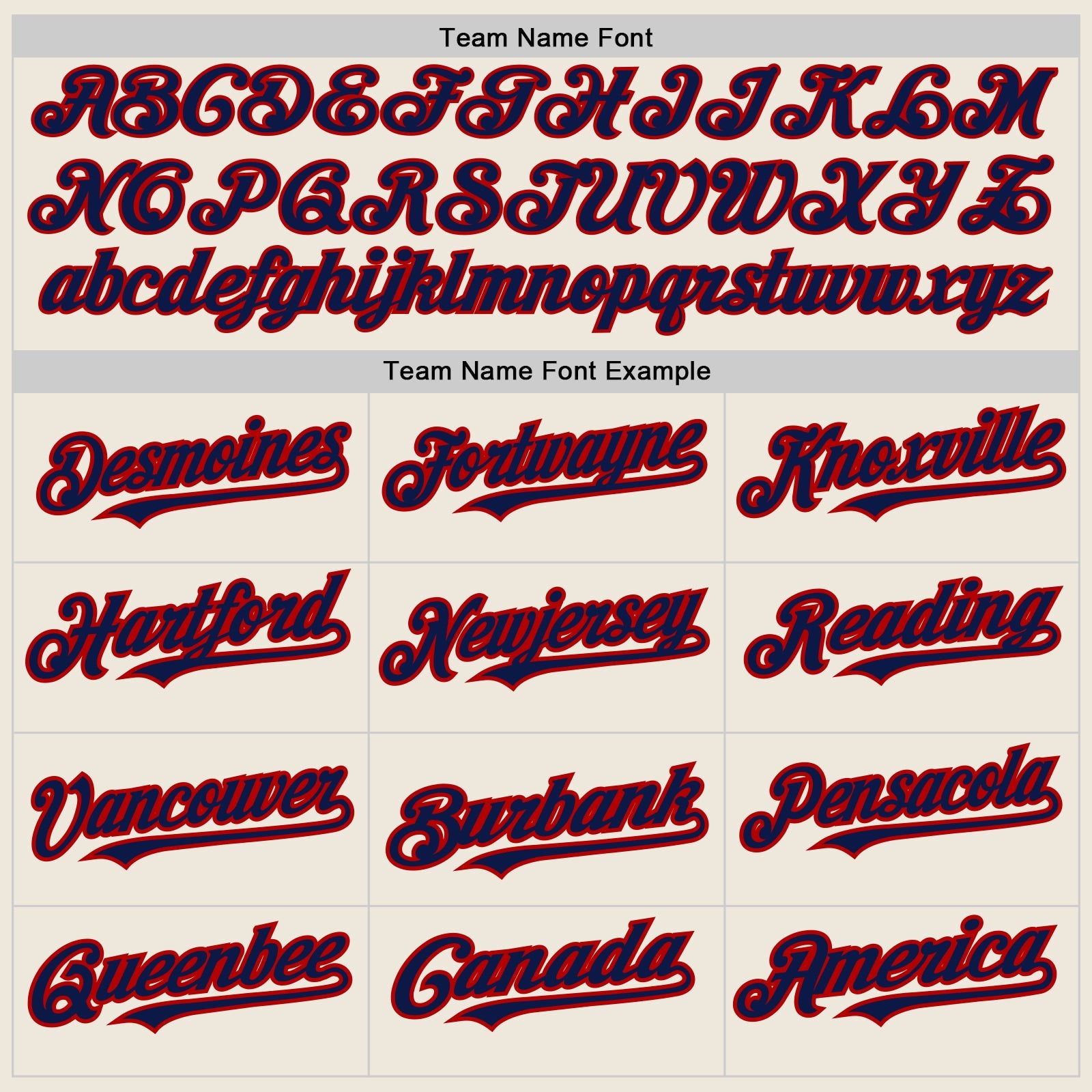 Custom Cream (Navy Red Pinstripe) Navy-Red Authentic Baseball Jersey view 4