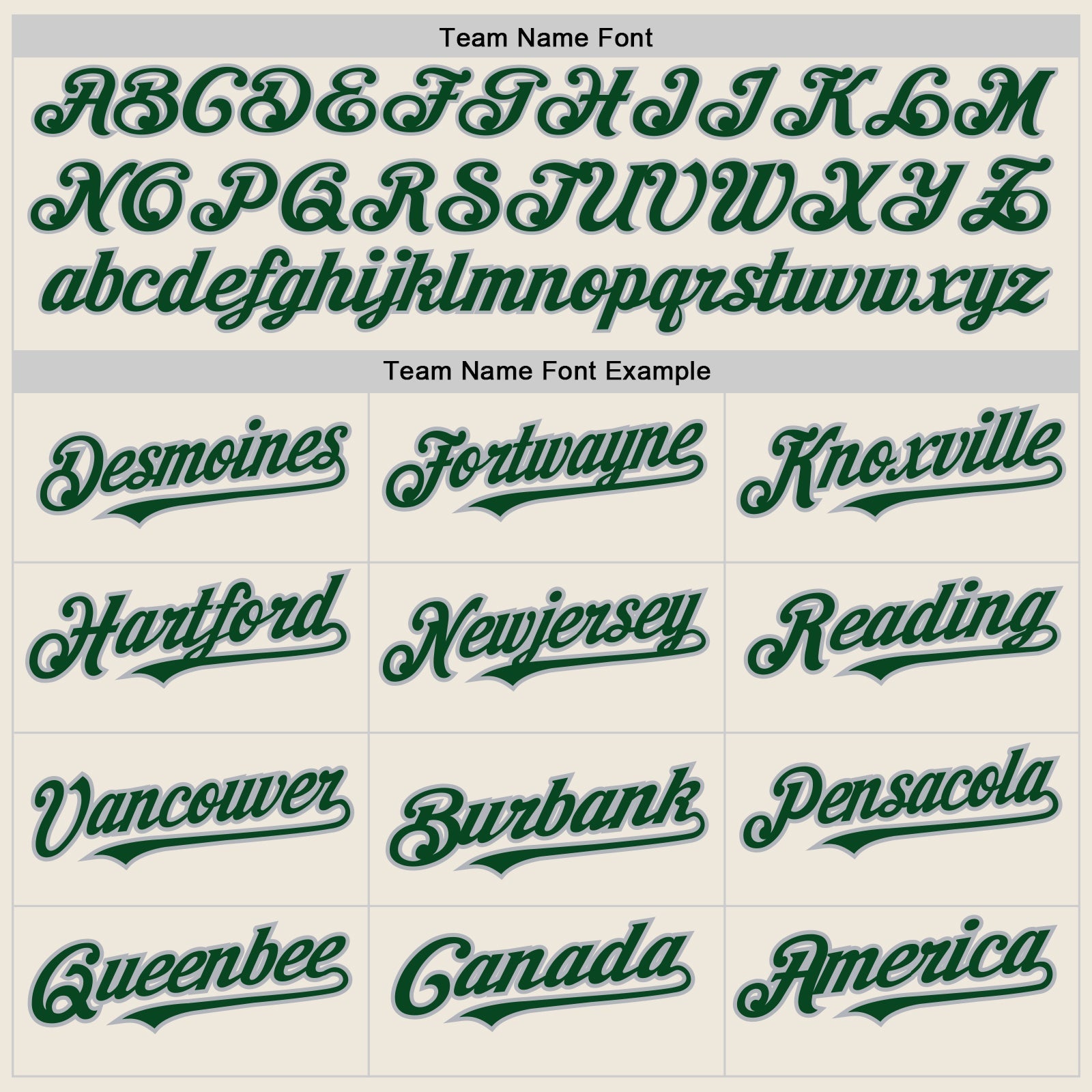 Custom Cream (Green Gray Pinstripe) Green-Gray Authentic Baseball Jersey view 4