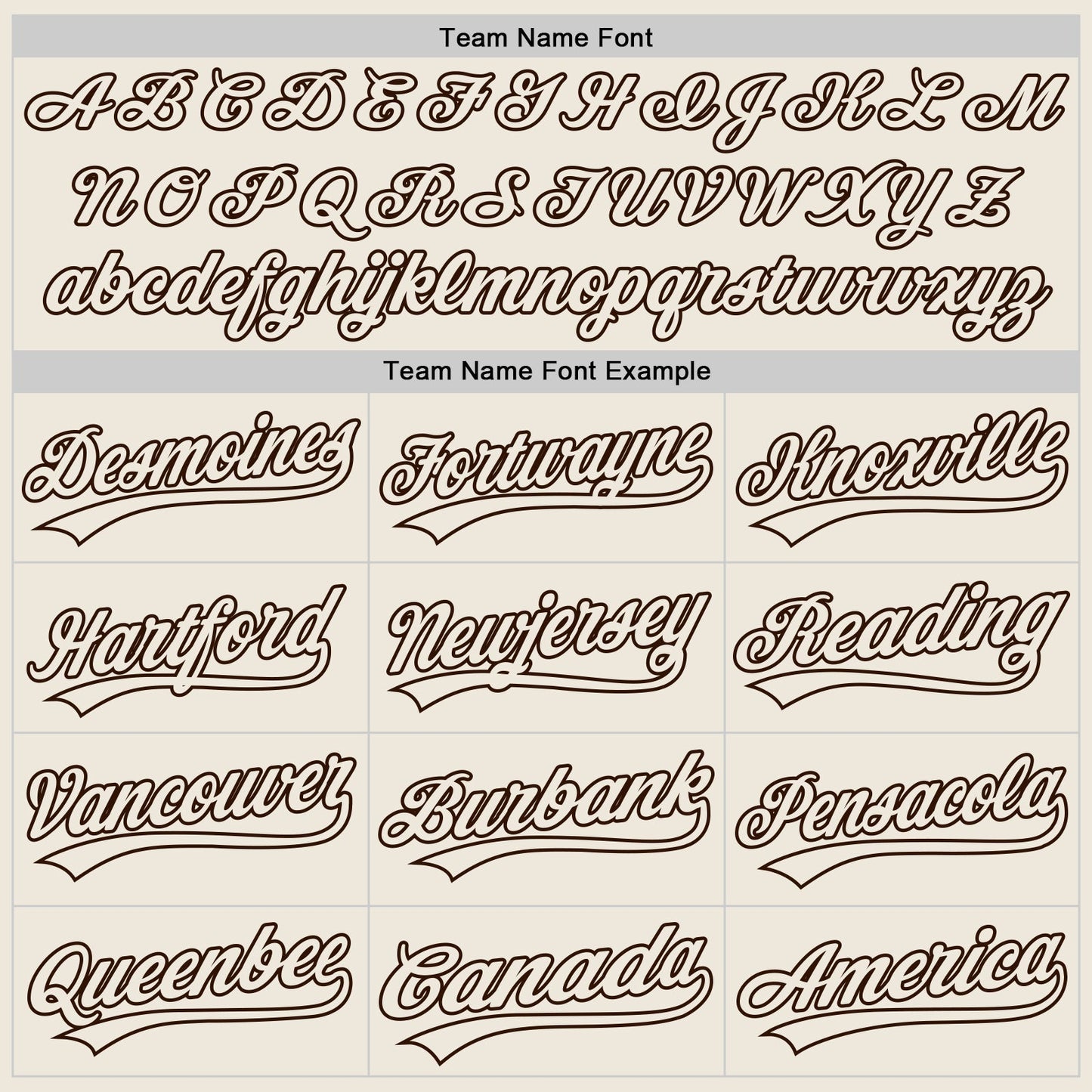 Custom Cream Brown Authentic Baseball Jersey view 4
