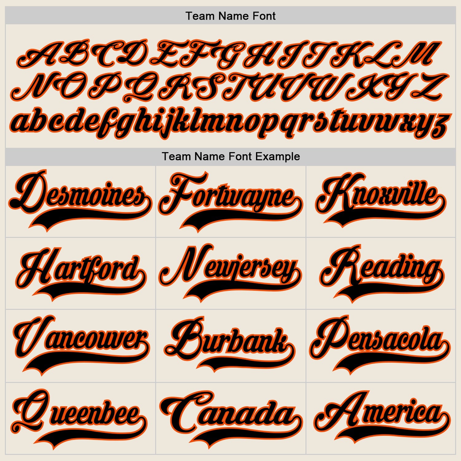 Custom Cream Black-Orange Hockey Lace Neck Jersey view 4