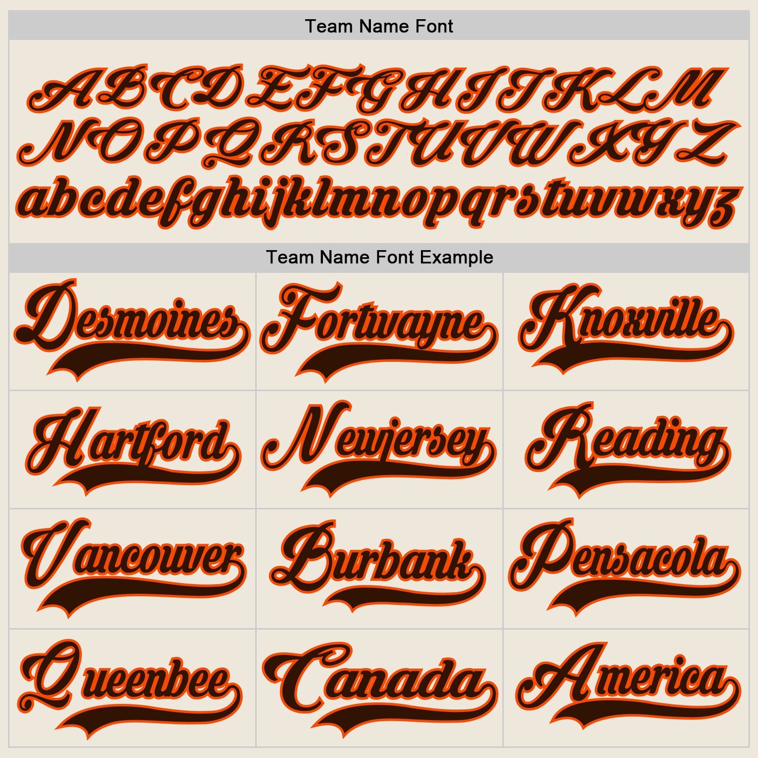 Custom Cream Brown-Orange Hockey Lace Neck Jersey view 4