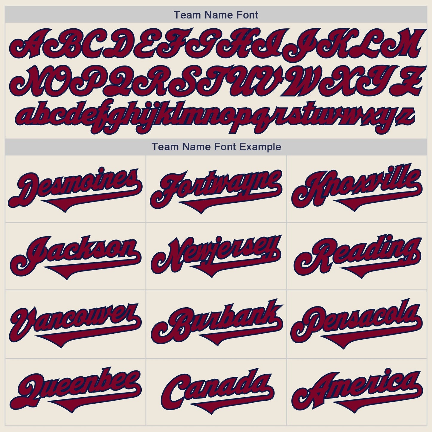 Custom Cream Maroon-Navy Authentic Baseball Jersey view 4