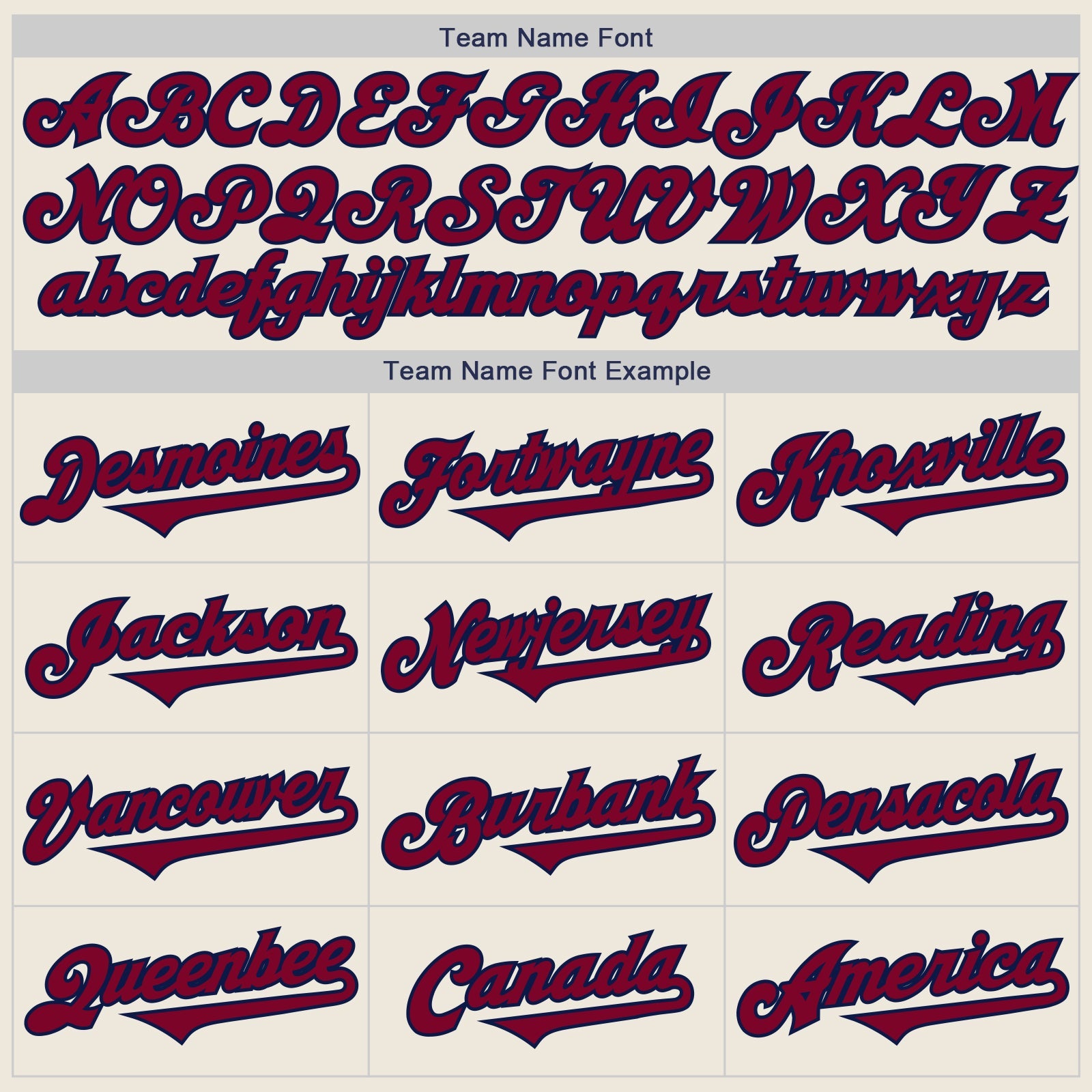 Custom Cream Maroon-Navy Authentic Baseball Jersey view 4