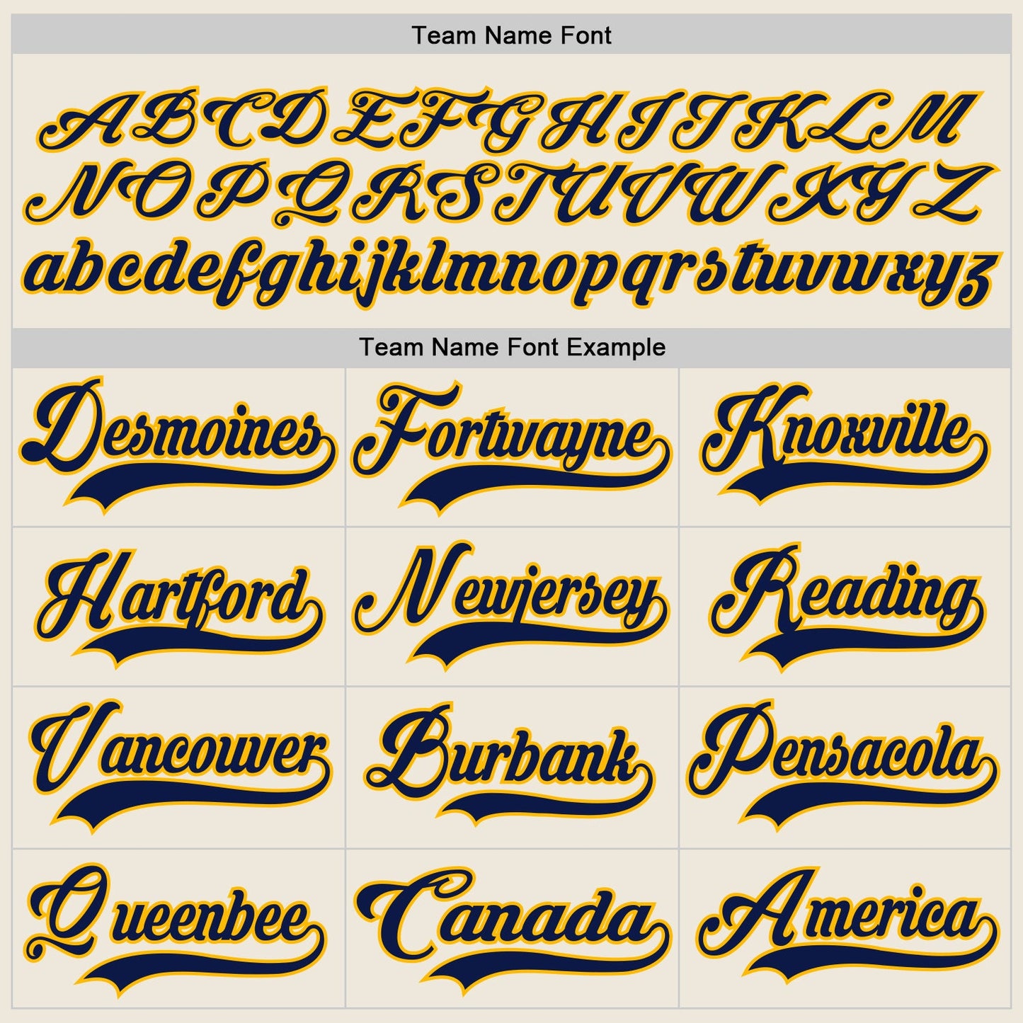 Custom Cream Navy-Gold Hockey Jersey view 4