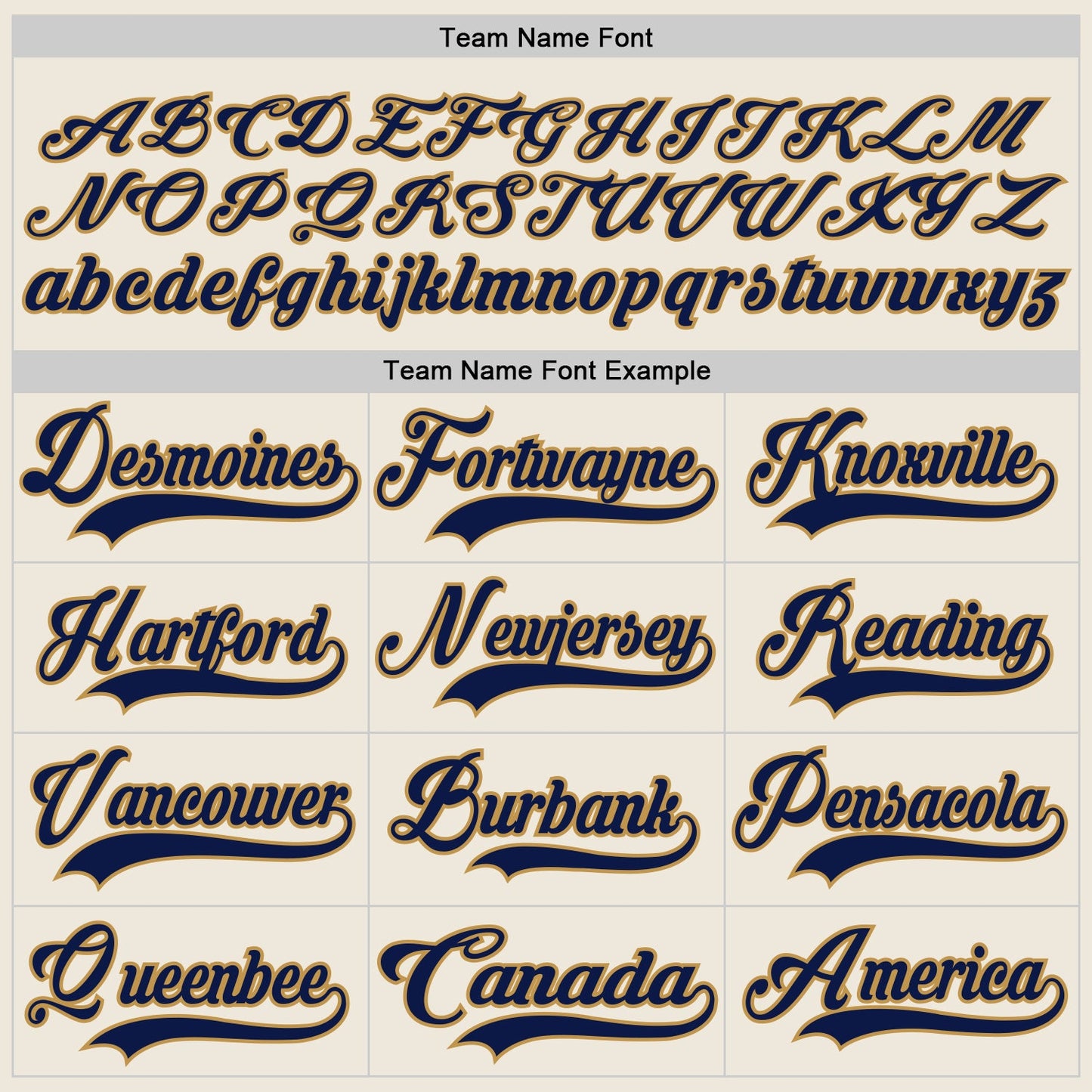 Custom Cream Navy-Old Gold Hockey Jersey view 4