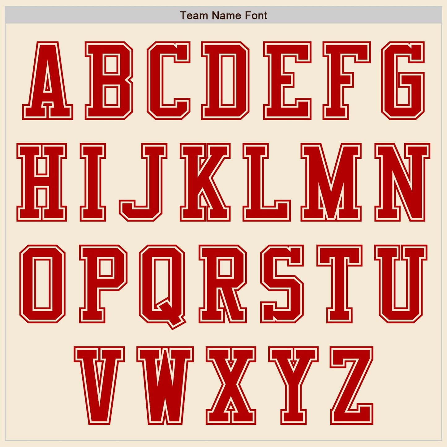 Custom Cream Red Authentic Baseball Jersey view 3