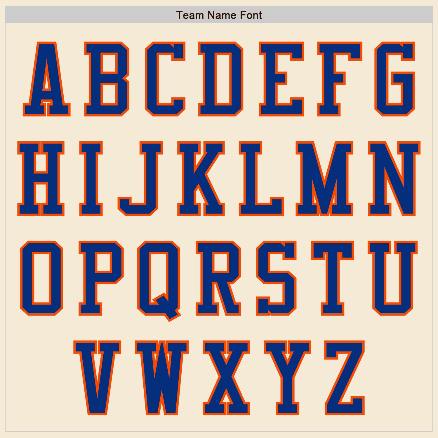 Custom Cream Royal-Orange Authentic Baseball Jersey view 3