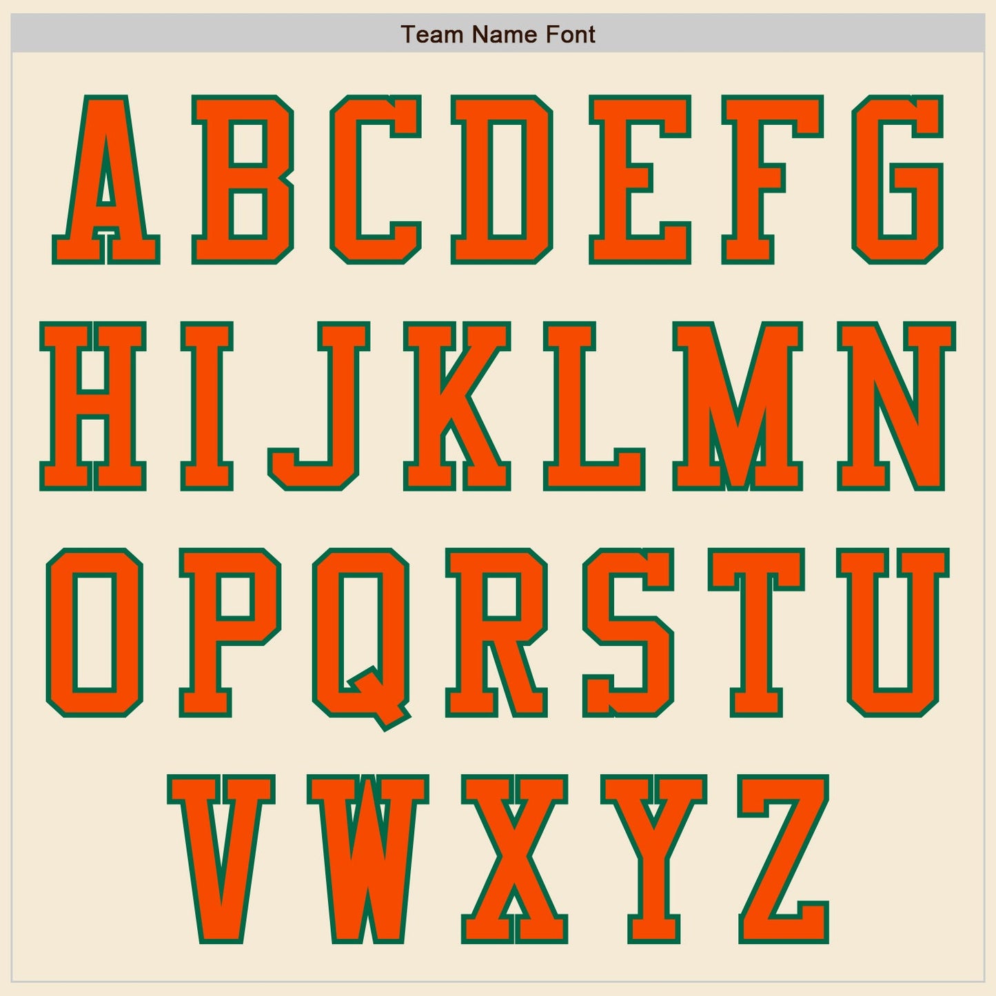 Custom Cream Orange-Kelly Green Authentic Baseball Jersey view 7
