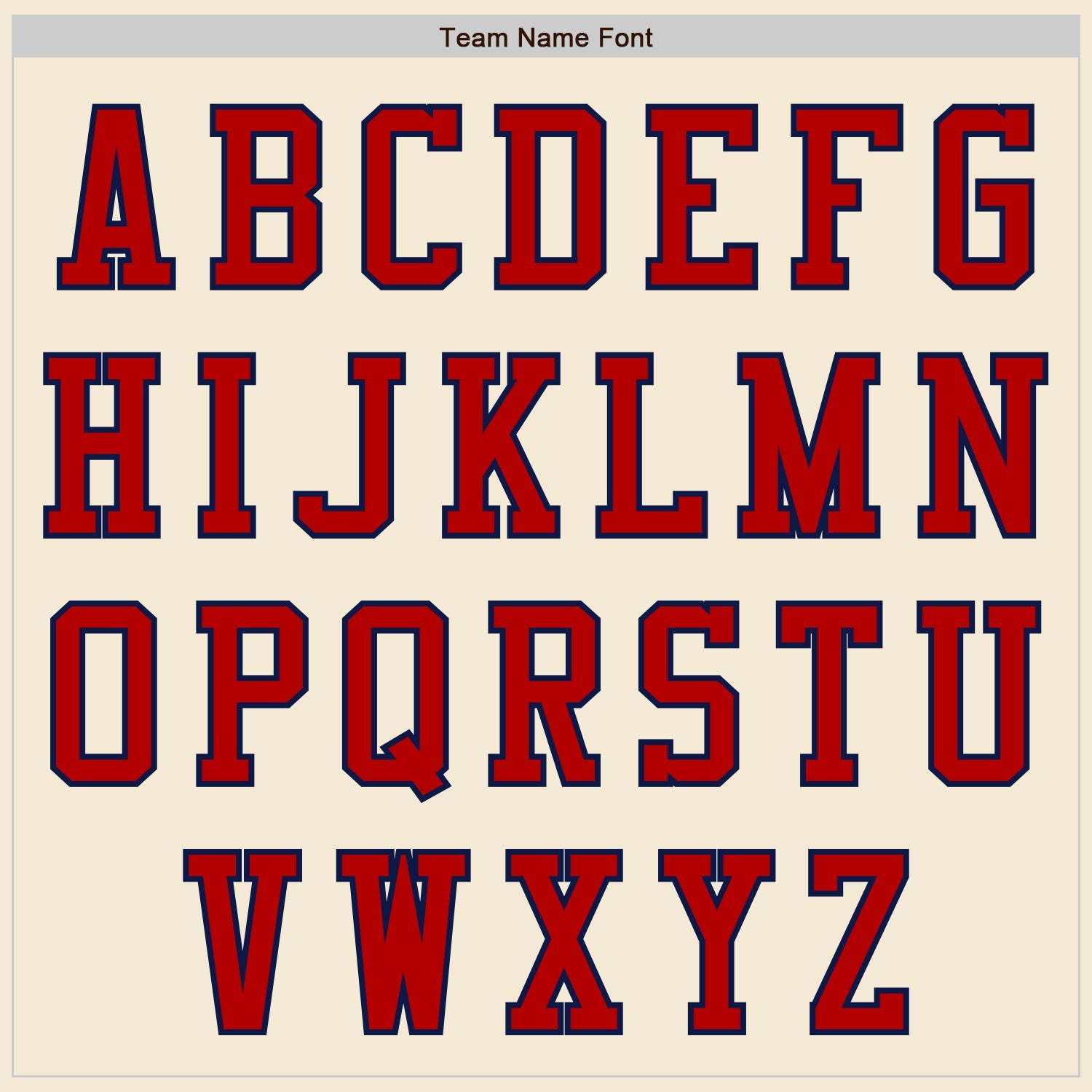 Custom Cream Red-Navy Authentic Baseball Jersey view 7