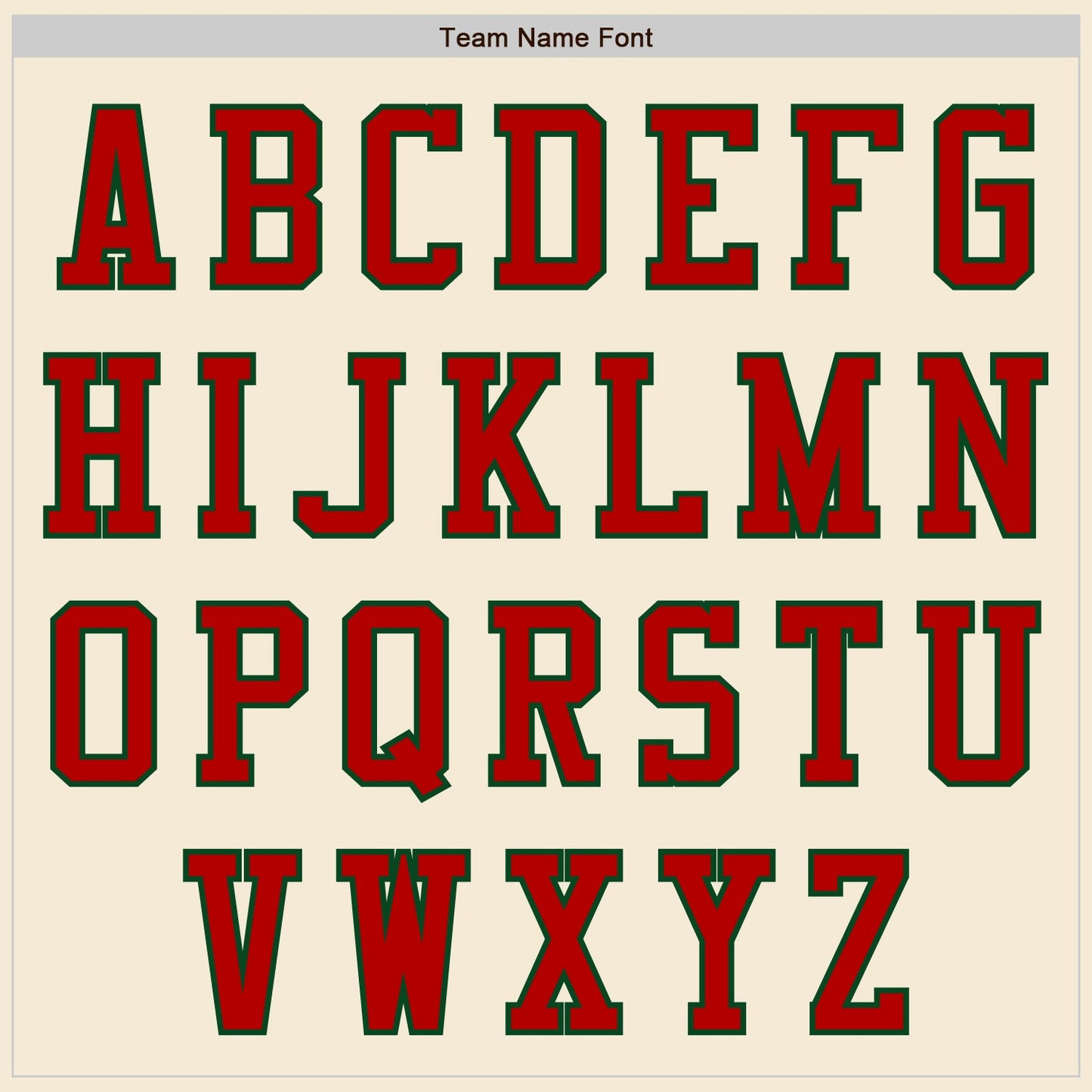 Custom Cream Red-Green Authentic Baseball Jersey view 7