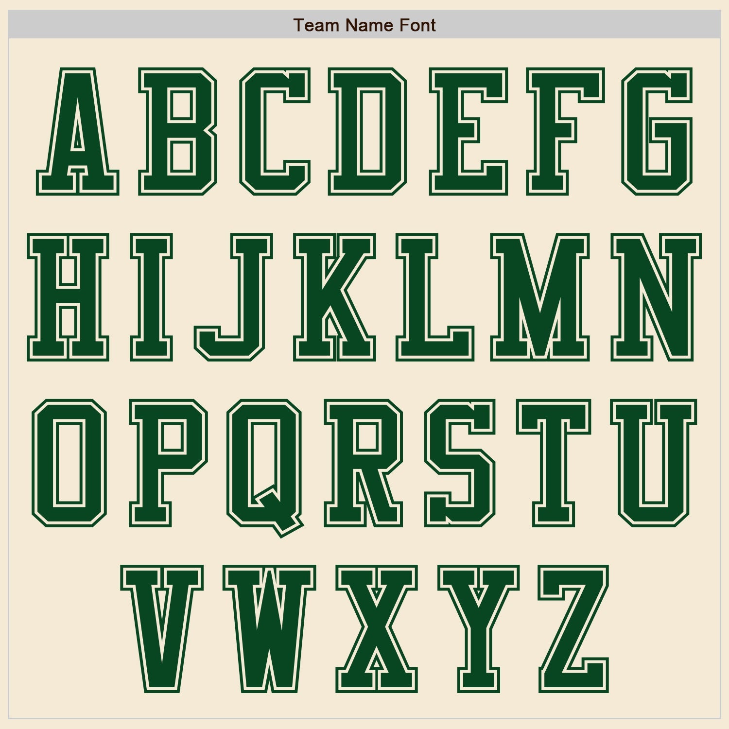Custom Cream Green Authentic Baseball Jersey view 7