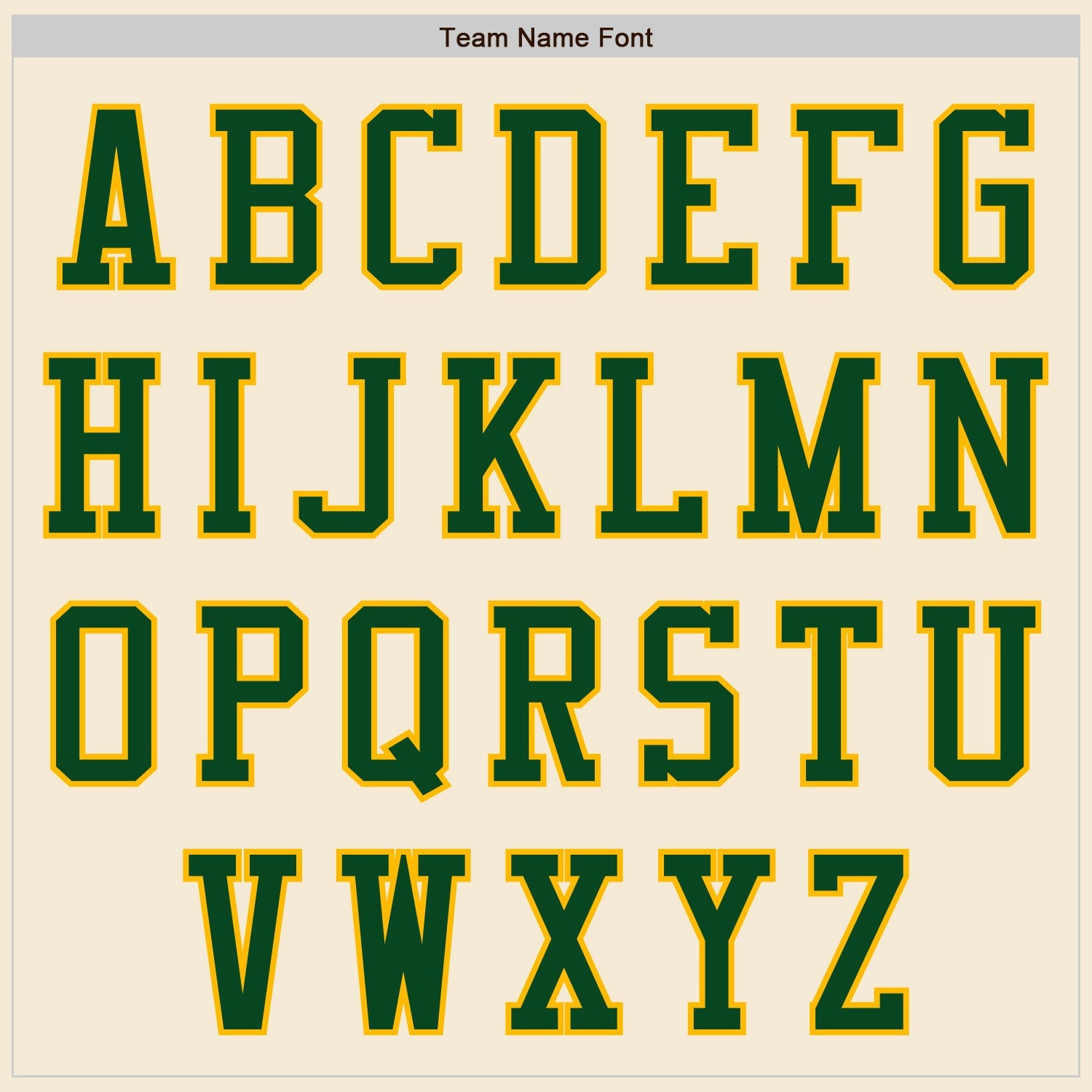 Custom Cream Green-Gold Authentic Baseball Jersey view 7