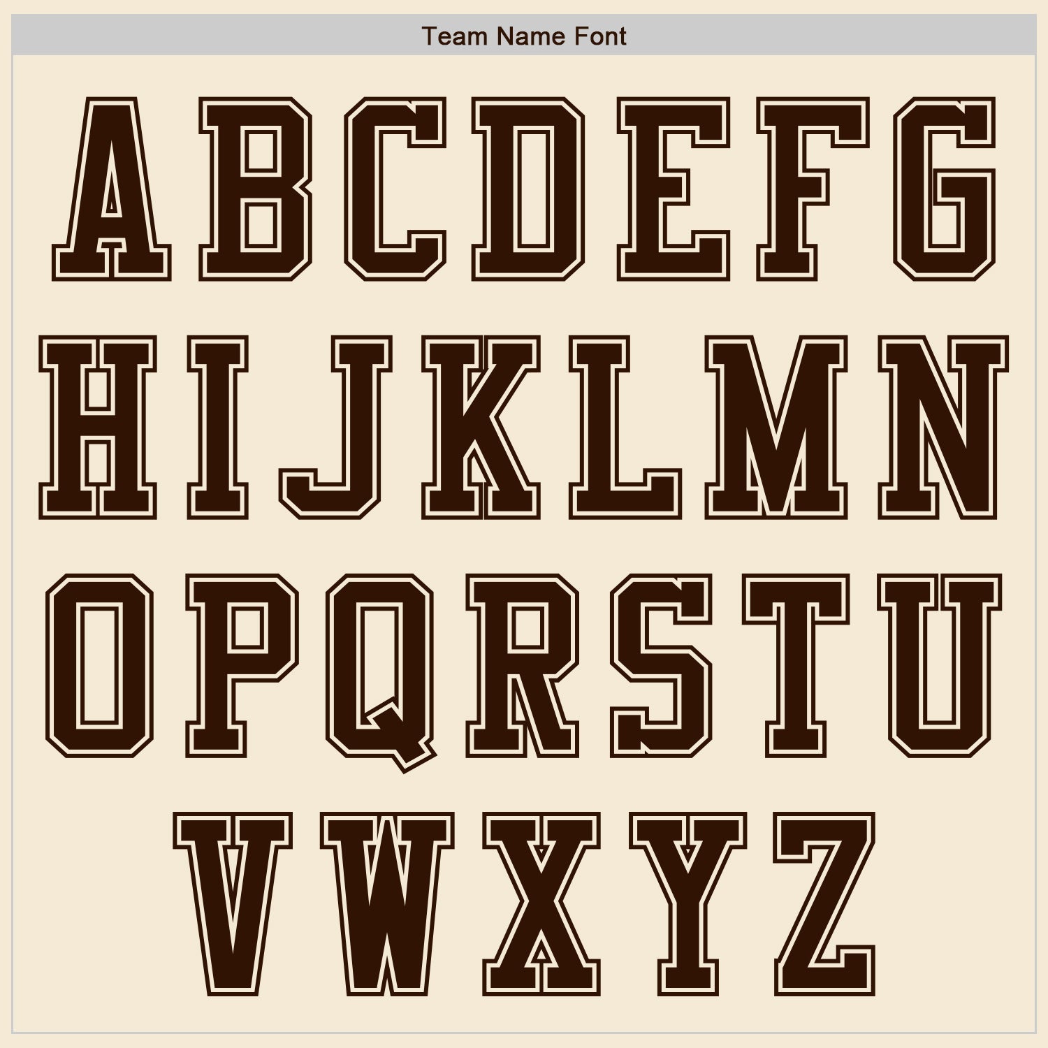 Custom Cream Brown Authentic Baseball Jersey view 3