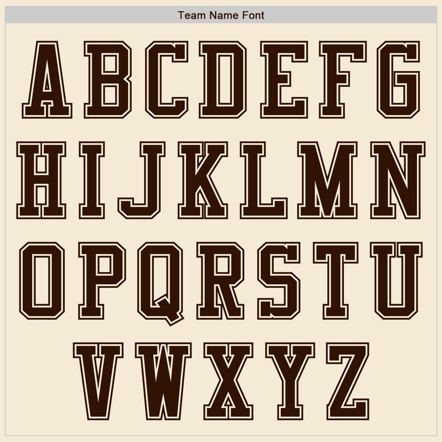 Custom Cream Brown Authentic Baseball Jersey view 7