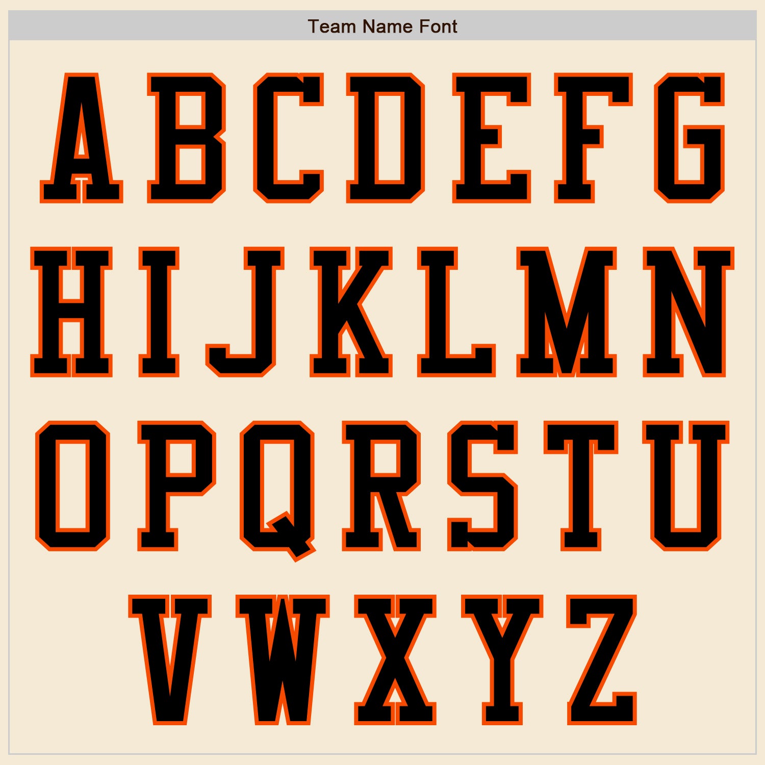 Custom Cream Black-Orange Authentic Baseball Jersey view 7
