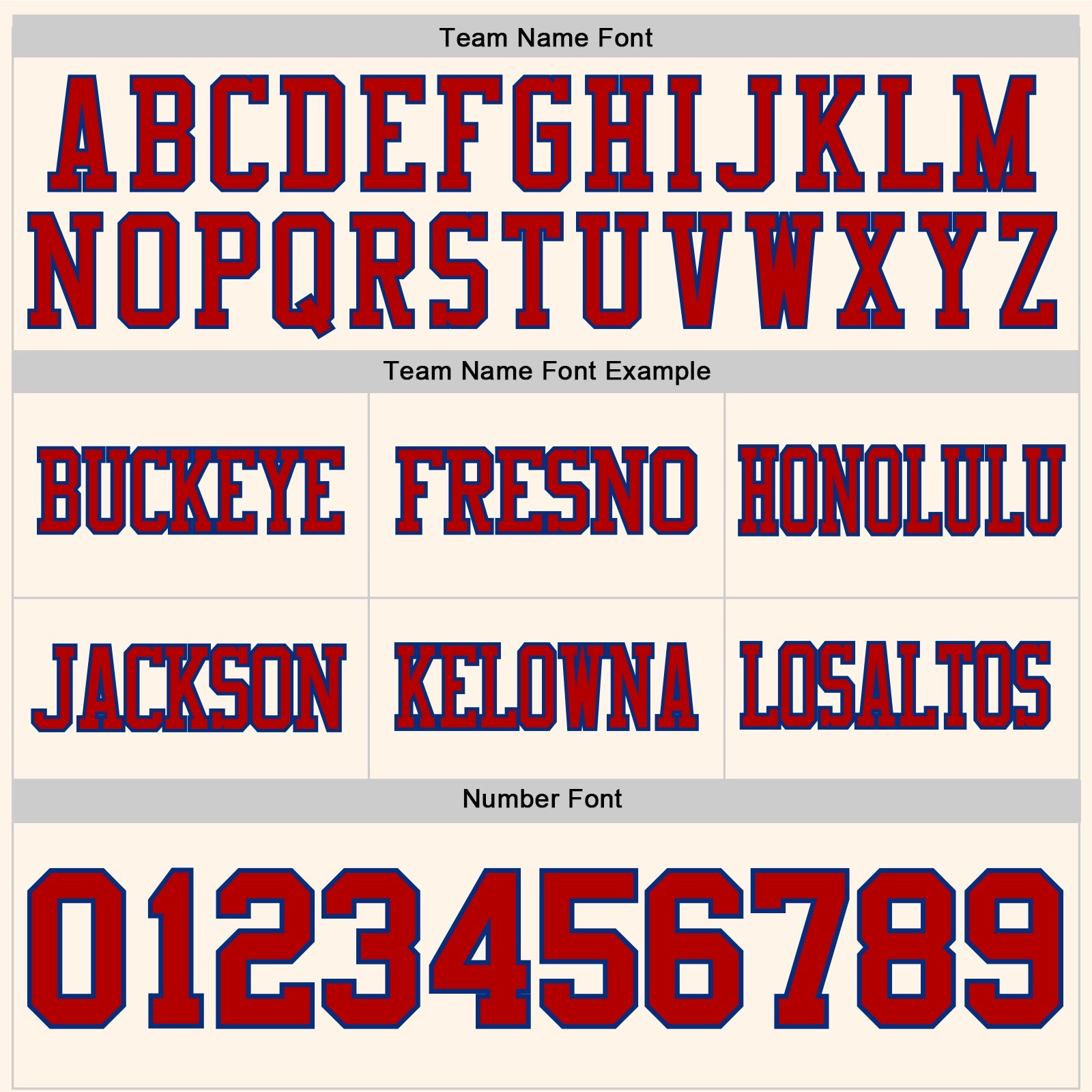 Custom Cream Red-Royal Authentic Football Jersey view 4