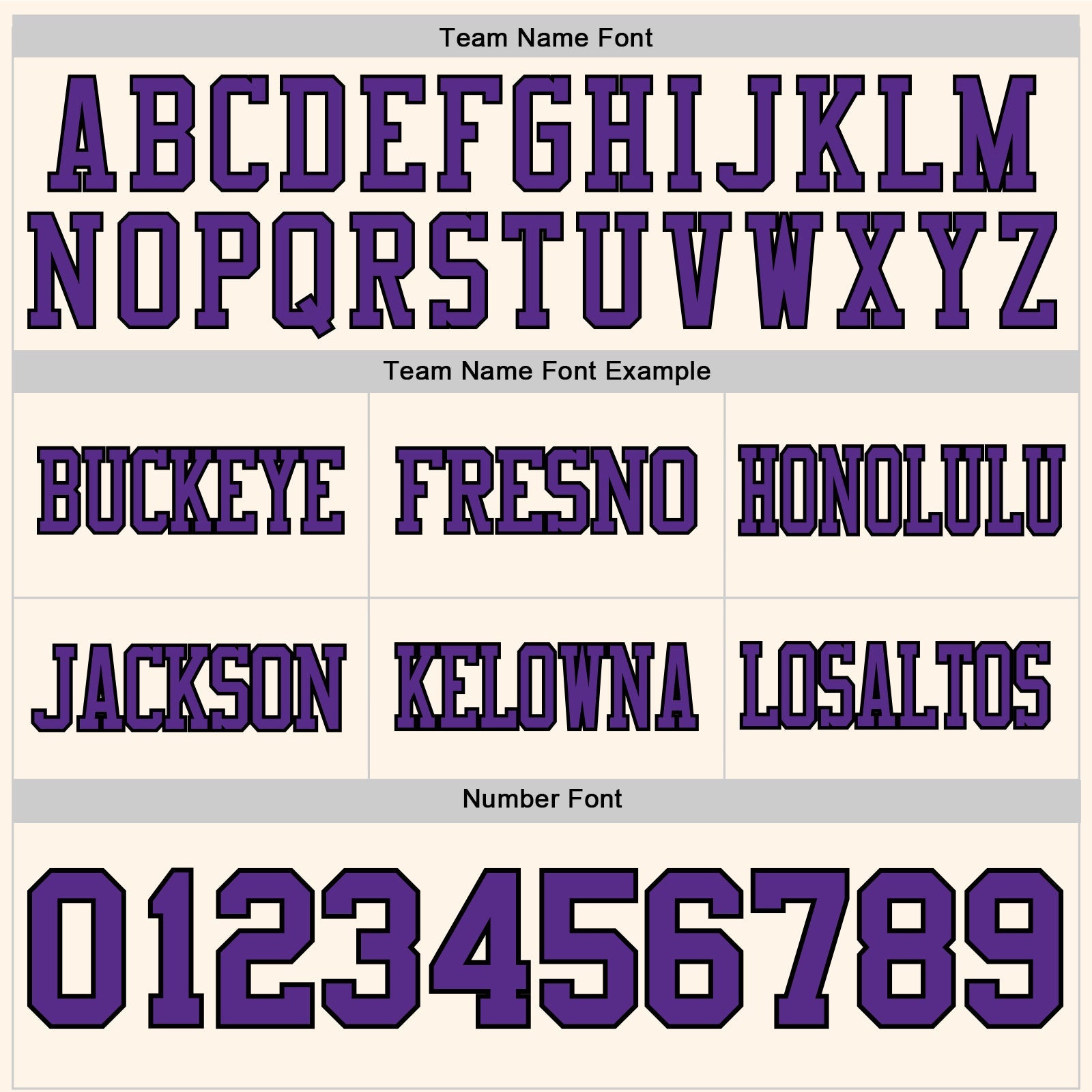Custom Cream Purple-Black Authentic Football Jersey view 4