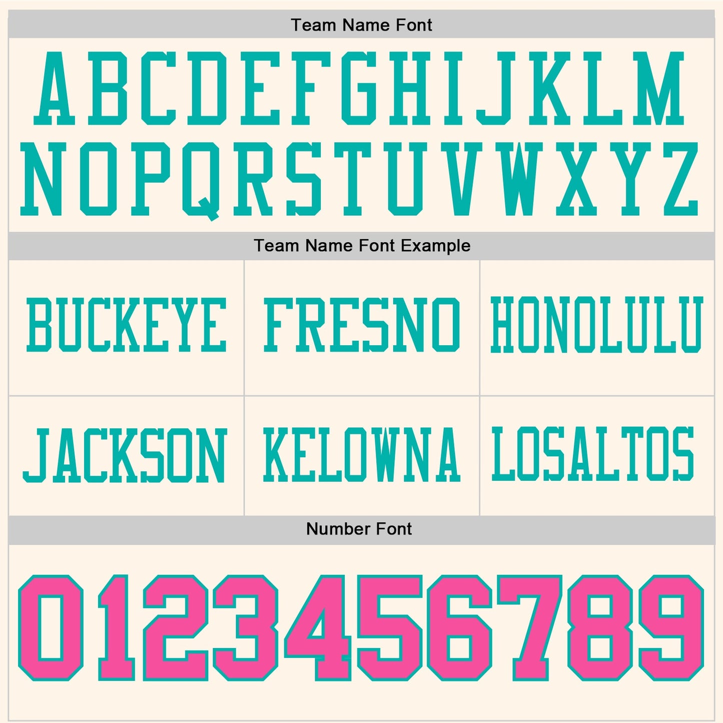 Custom Cream Pink-Aqua Authentic Football Jersey view 4