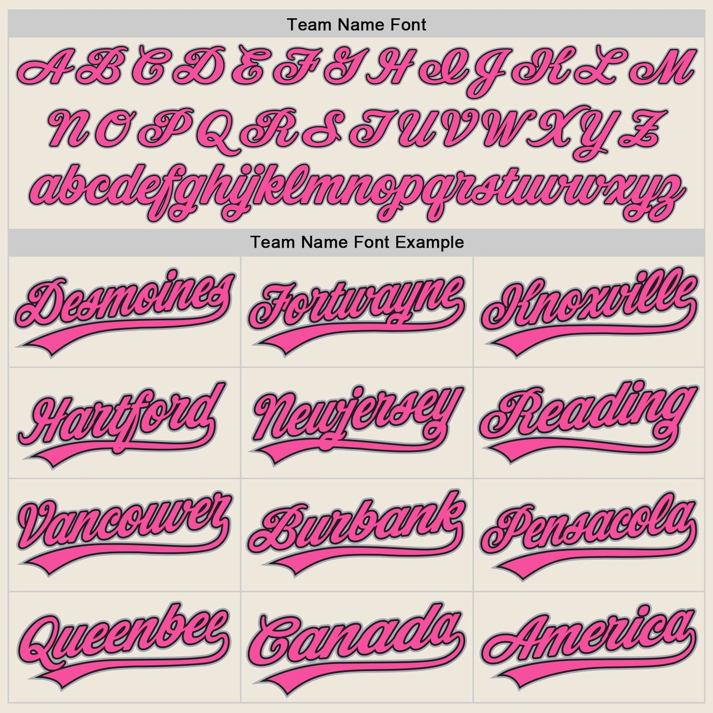 Custom Cream Gray Black-Pink Authentic Baseball Jersey view 4