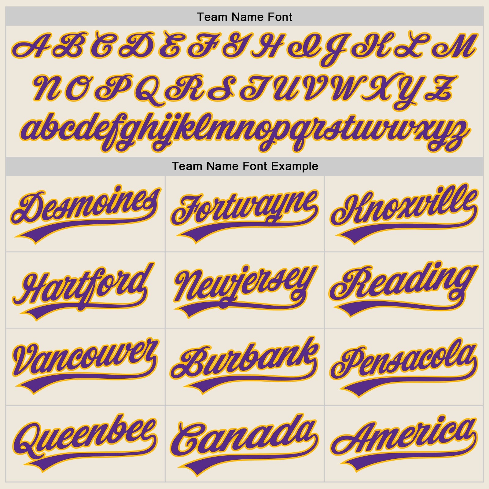 Custom Stitched Cream Purple-Gold Baseball Pullover Sweatshirt Hoodie view 3