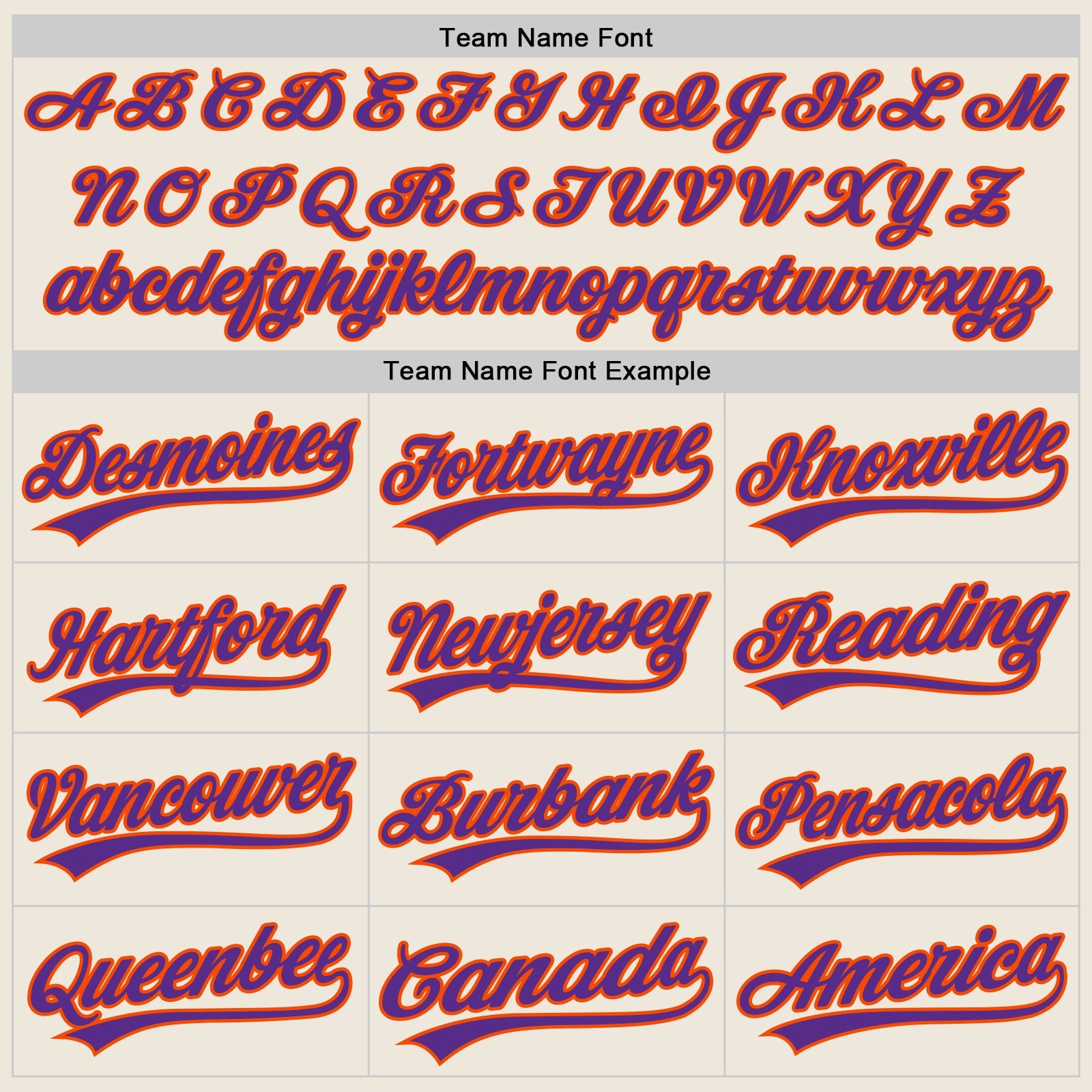 Custom Stitched Cream Purple-Orange Baseball Pullover Sweatshirt Hoodie view 3