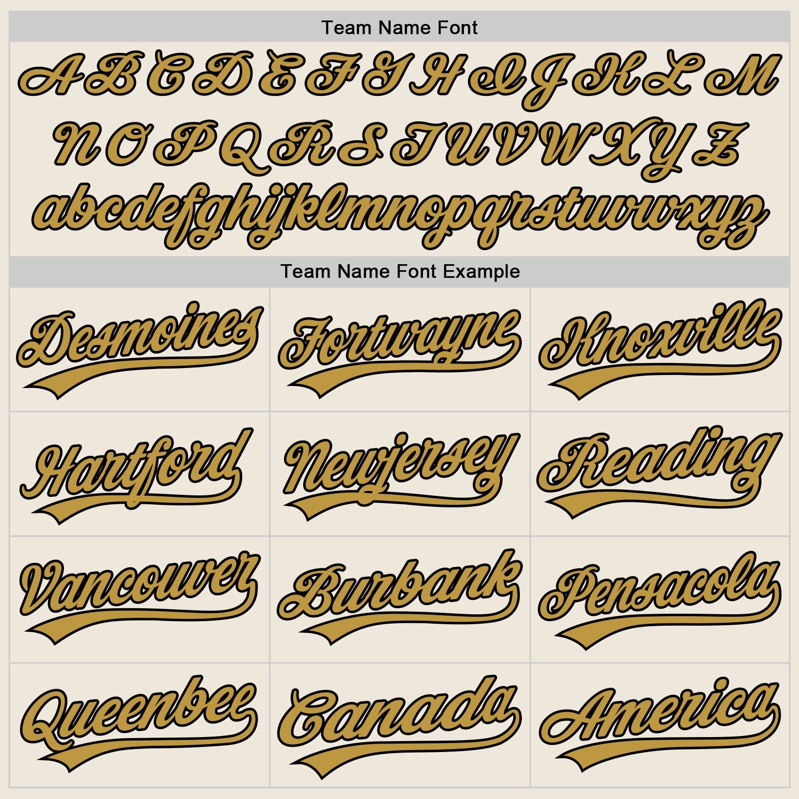Custom Cream Old Gold-Black Authentic Baseball Jersey view 4