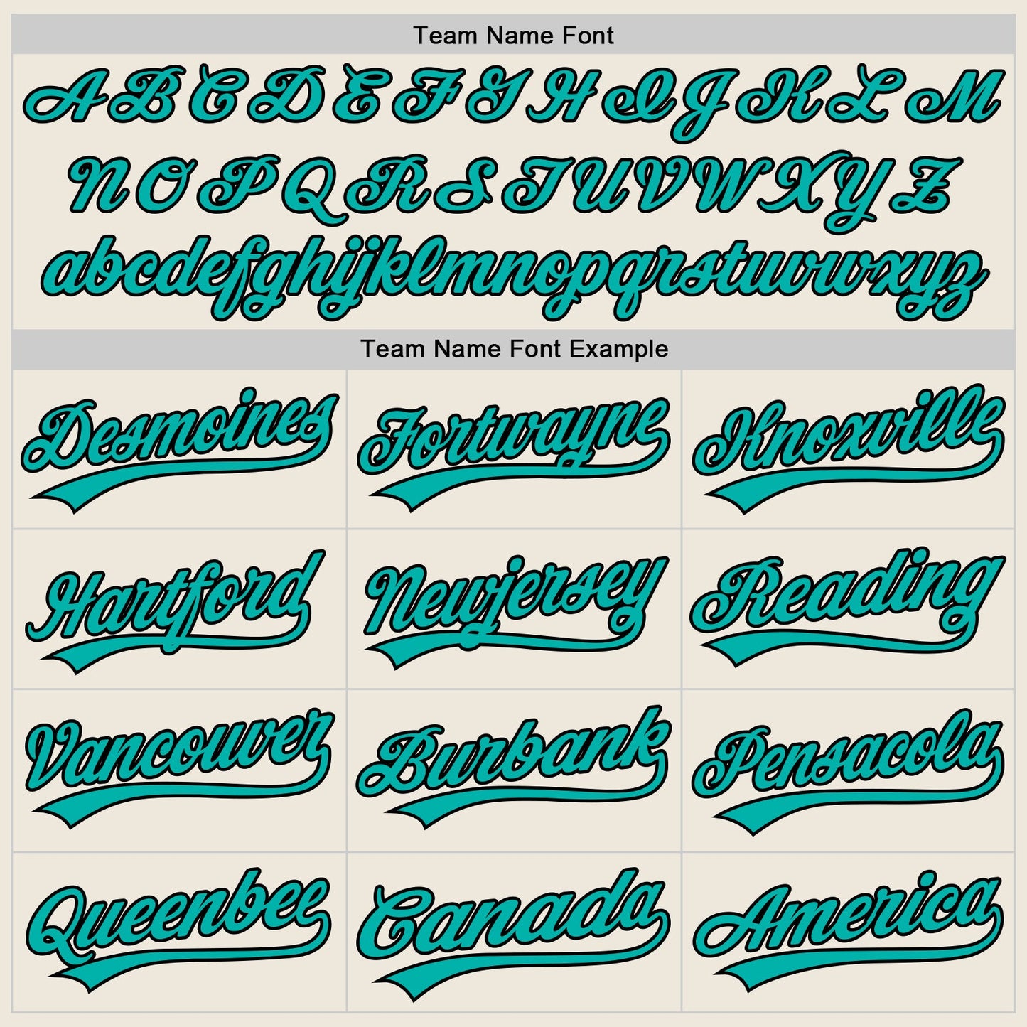 Custom Cream Aqua-Black Authentic Baseball Jersey view 4