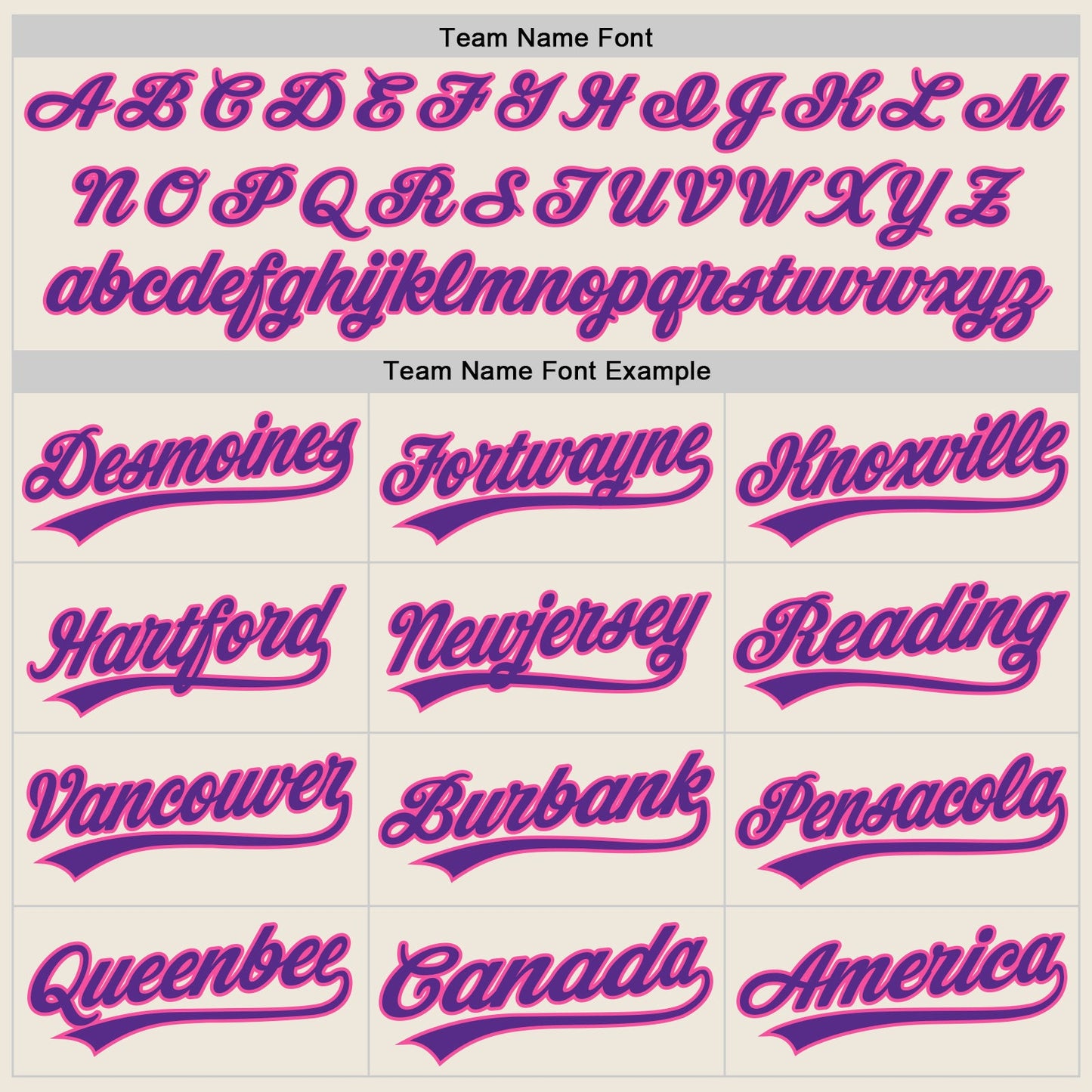 Custom Cream Purple-Pink Authentic Baseball Jersey view 4