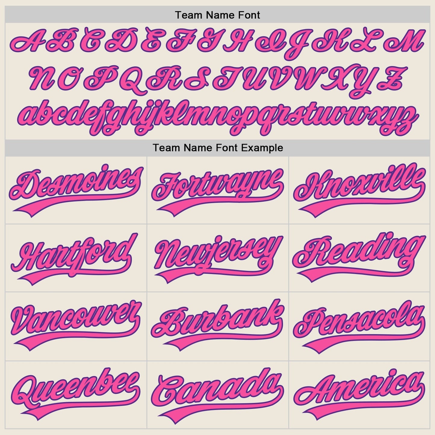 Custom Cream Pink-Purple Authentic Baseball Jersey view 4