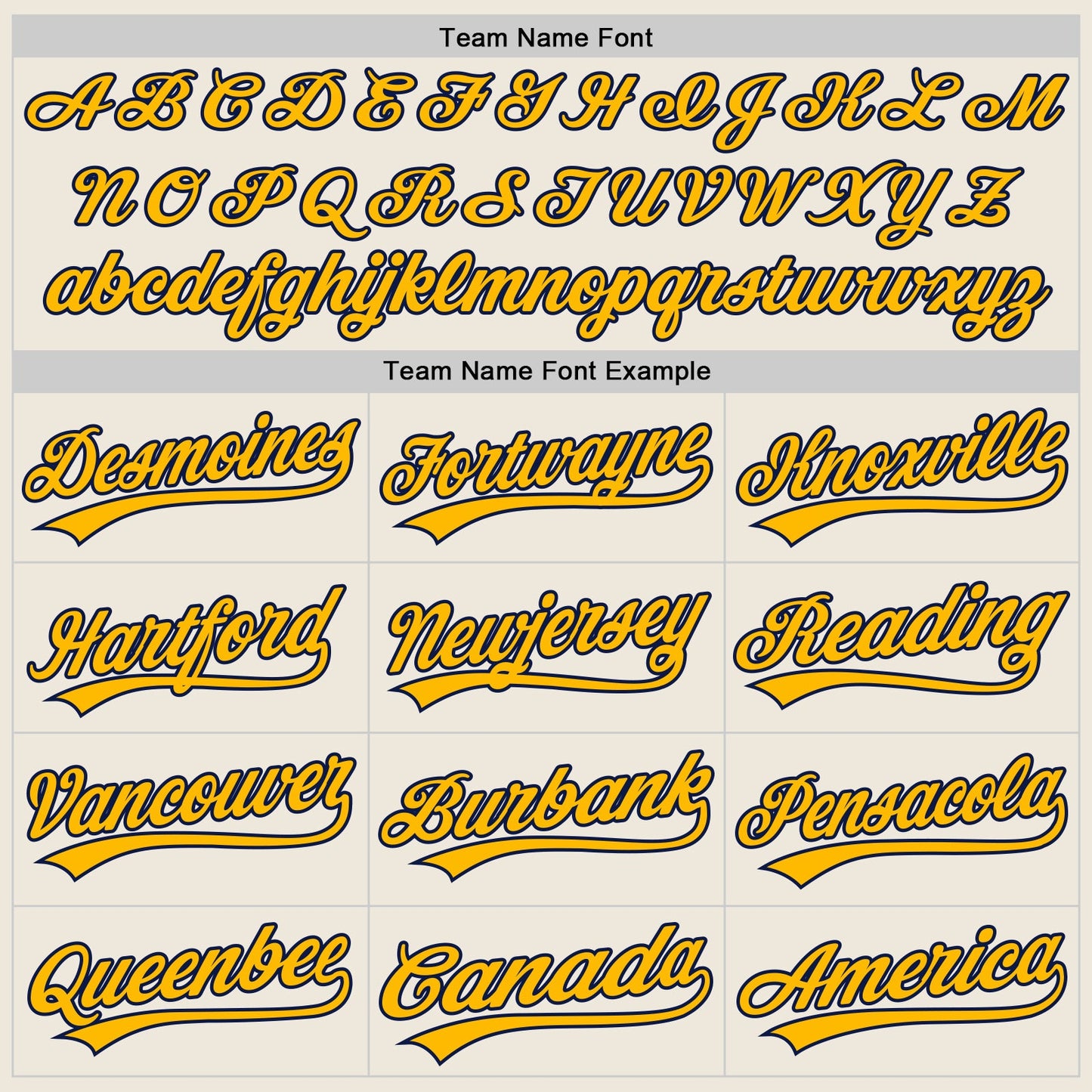 Custom Cream Gold-Navy Authentic Baseball Jersey view 4