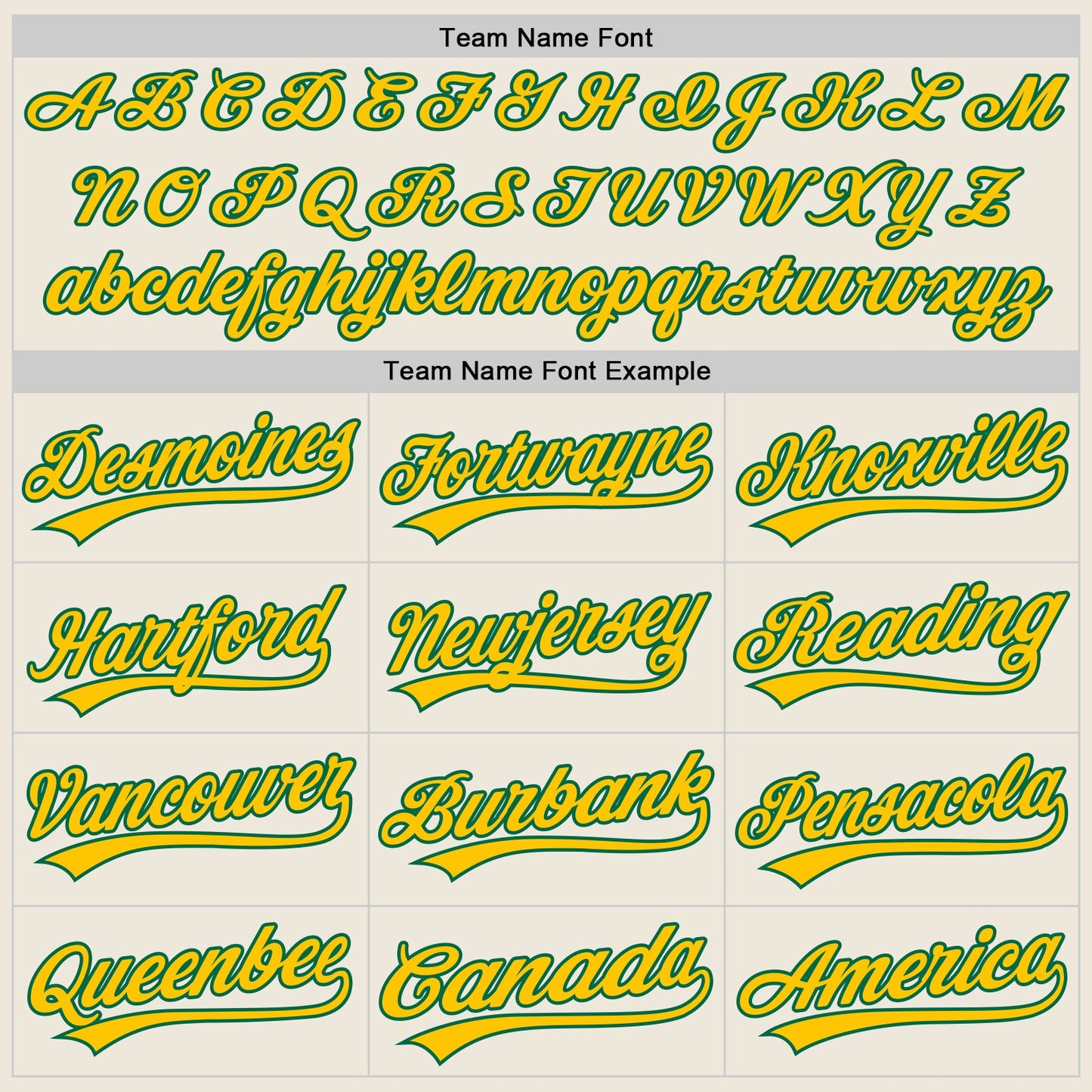 Custom Cream Yellow-Kelly Green Authentic Baseball Jersey view 4