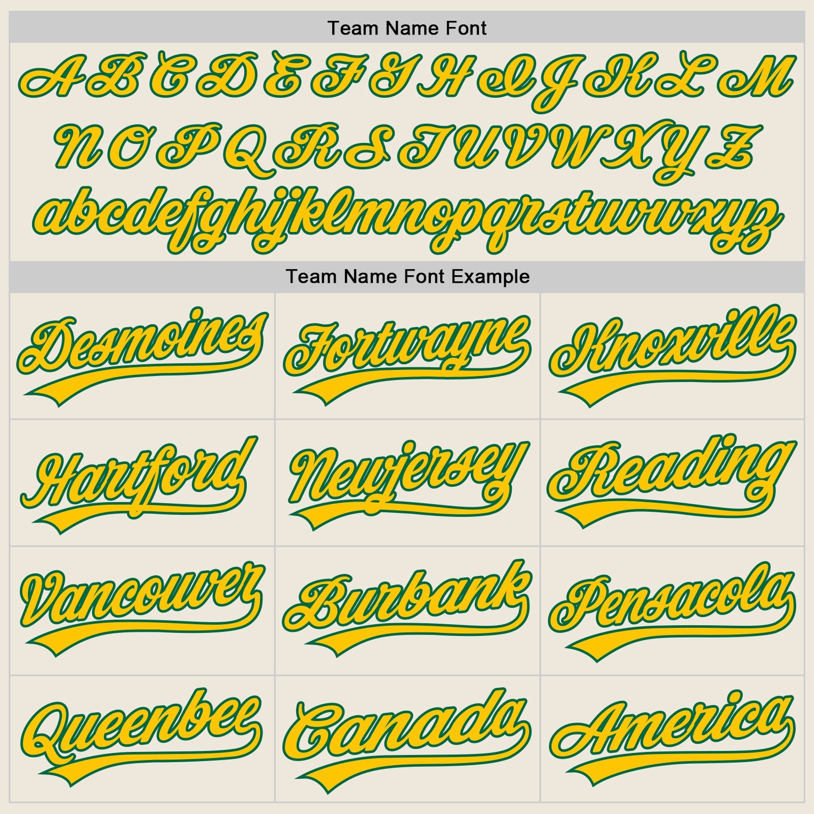Custom Cream Yellow-Kelly Green Authentic Baseball Jersey view 4