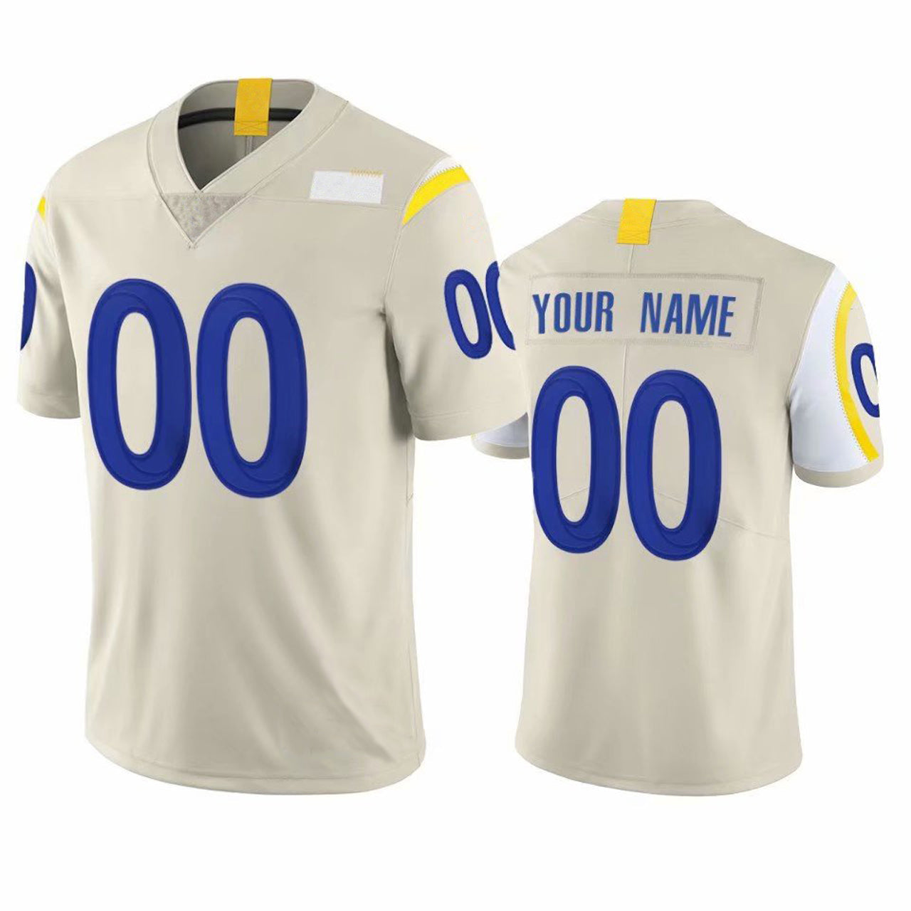 Custom LA.Rams 2022 Jerseys Stitched American Football Jersey view 2