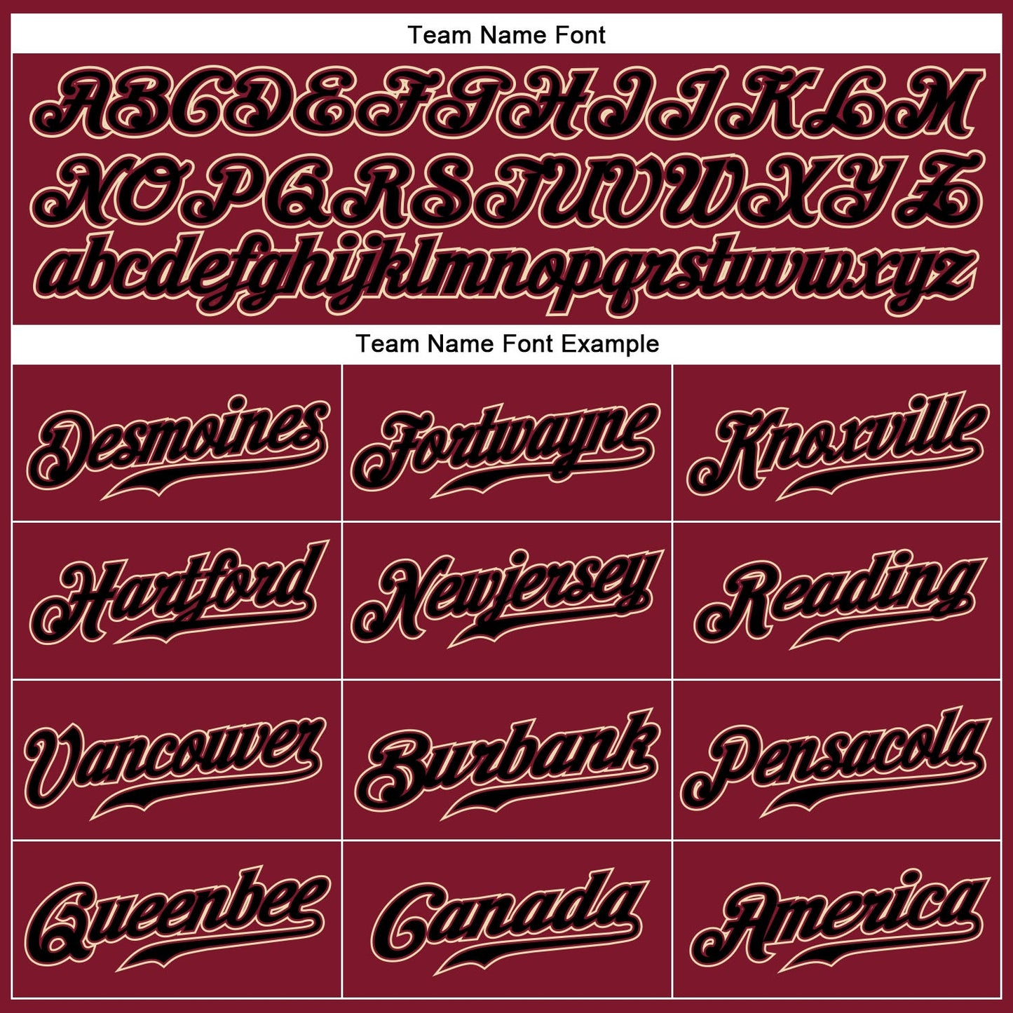 Custom Crimson Cream Pinstripe Black-City Cream Authentic Baseball Jersey view 5