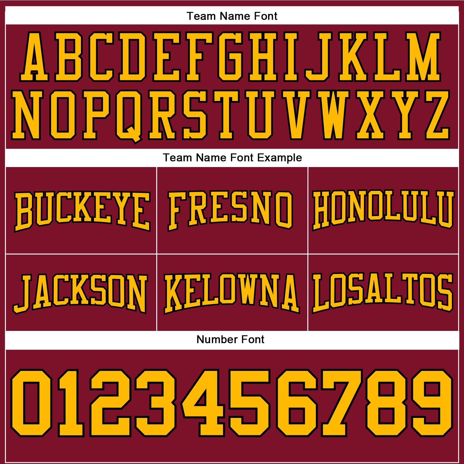 Custom Stitched Crimson Gold-Black Football Pullover Sweatshirt Hoodie view 3