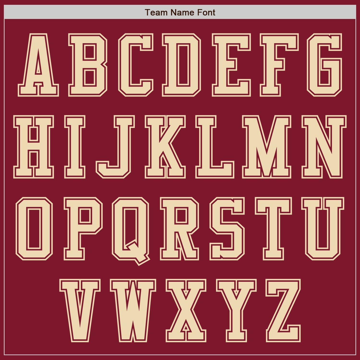 Custom Crimson Cream Authentic Baseball Jersey view 3