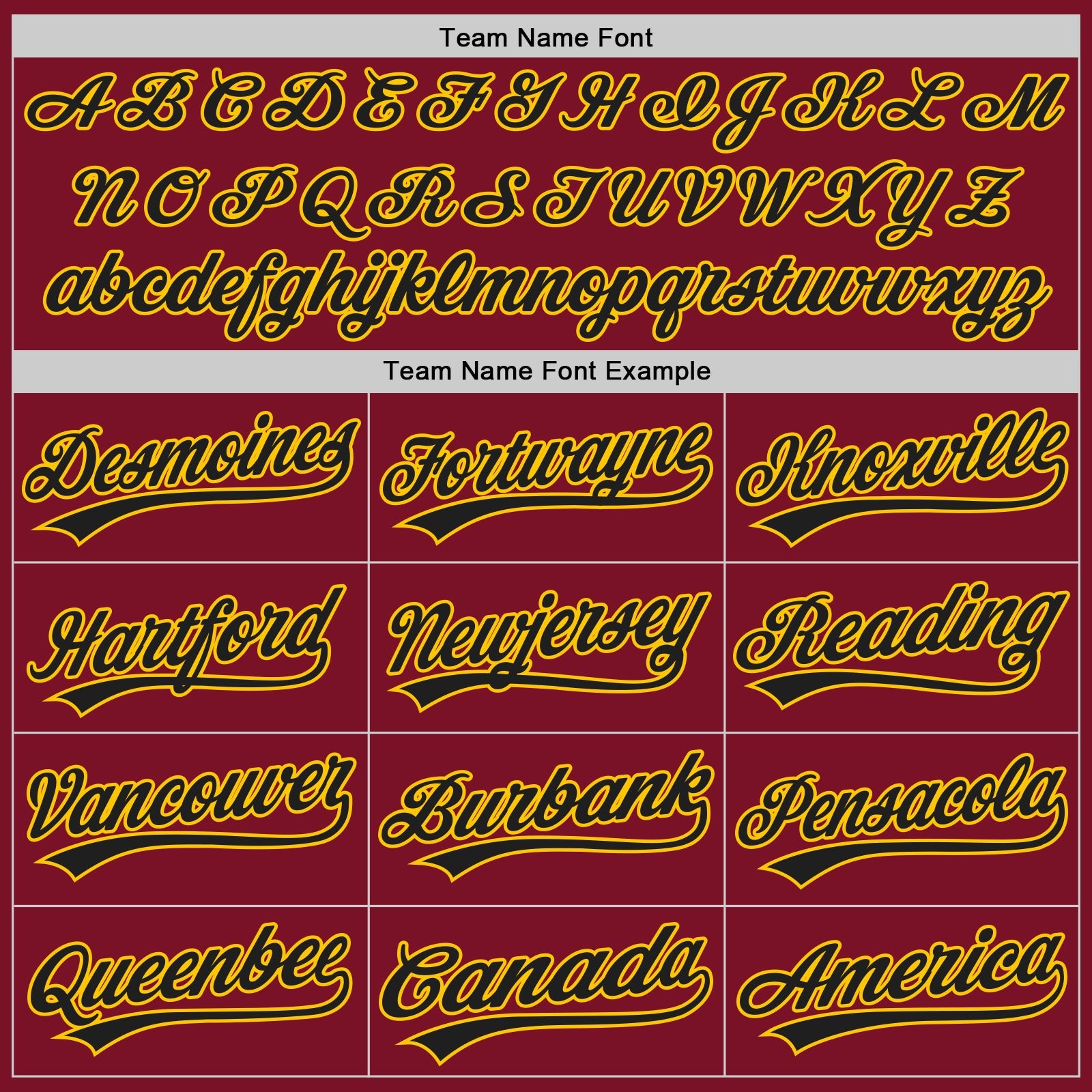 Custom Crimson Yellow Authentic Baseball Jersey view 4
