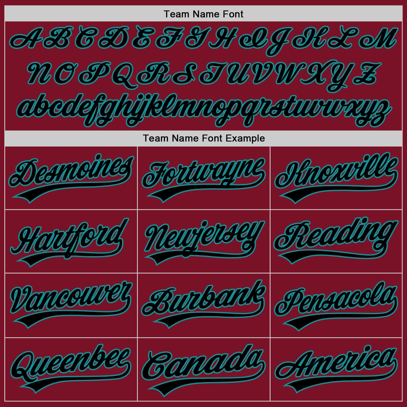 Custom Crimson Black-Teal Authentic Baseball Jersey view 4