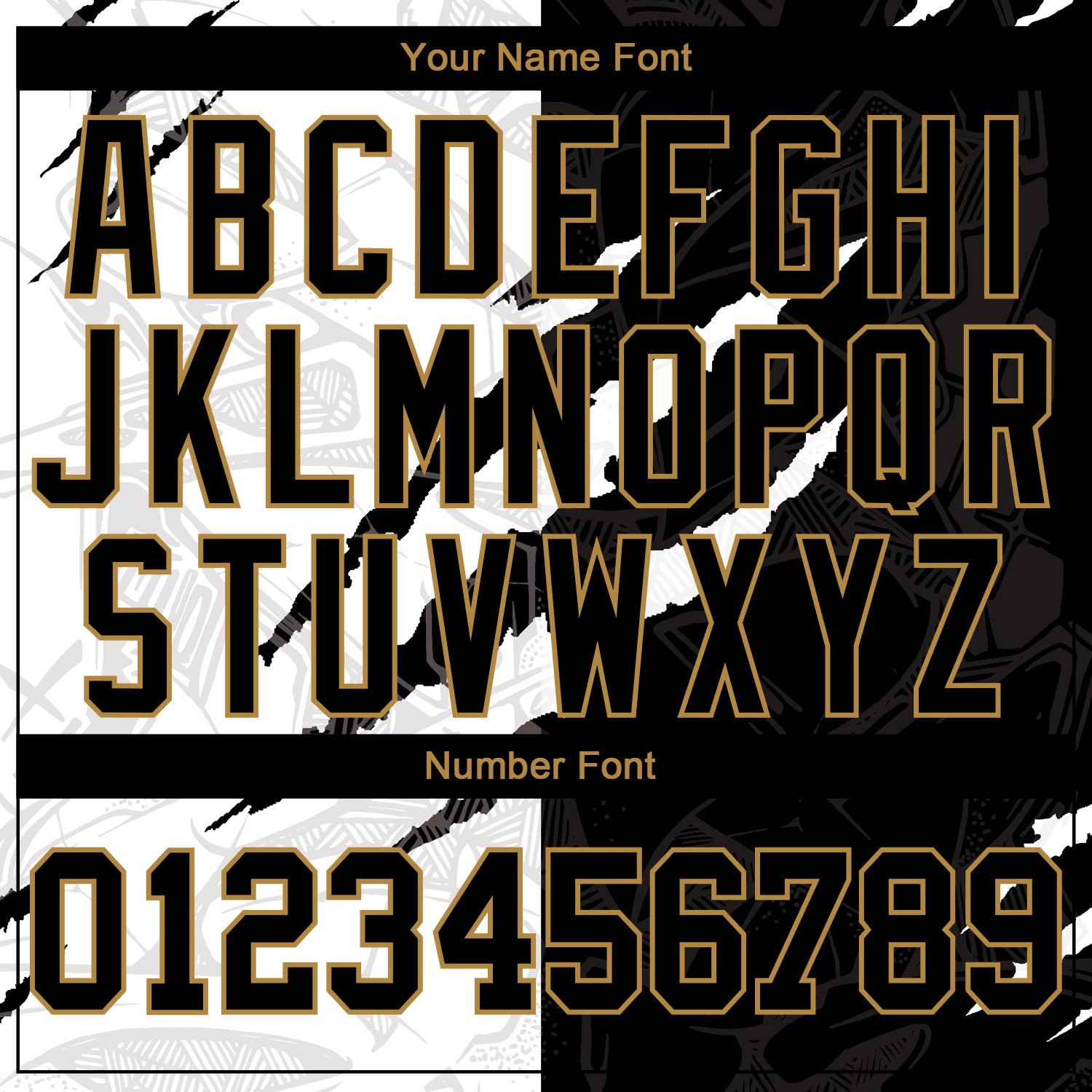Custom Women's Graffiti Pattern Black-Old Gold Scratch 3D V-Neck Cropped Baseball Jersey view 5