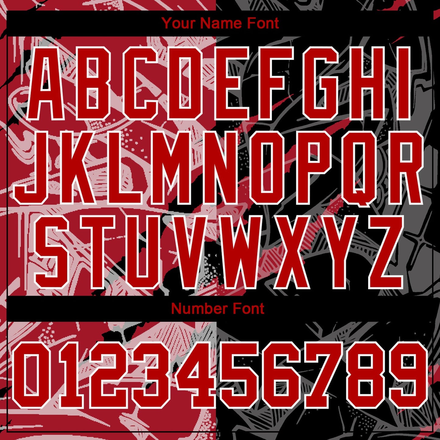 Custom Women's Graffiti Pattern Red-White Scratch 3D V-Neck Cropped Baseball Jersey view 5